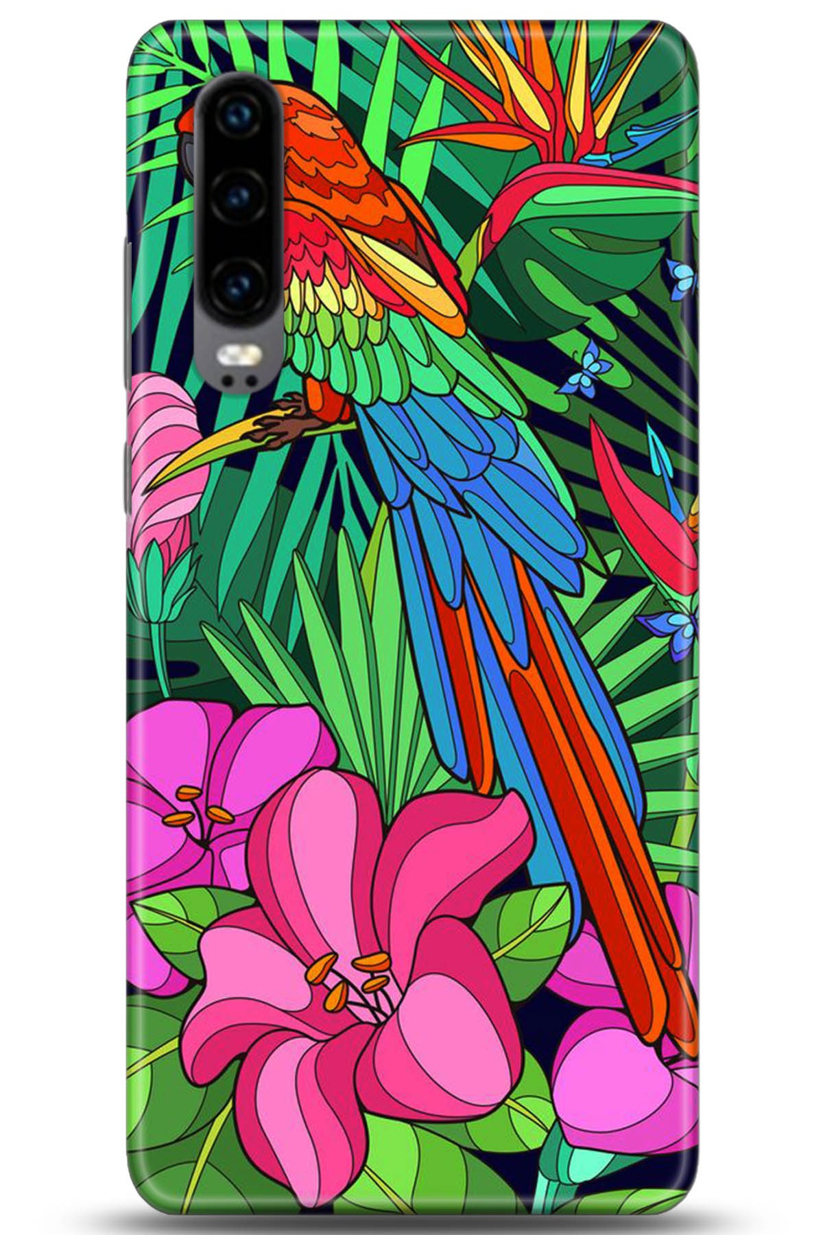 Huawei P30 Uyumlu Kılıf HD Baskılı Kılıf - Followed Institution 5283