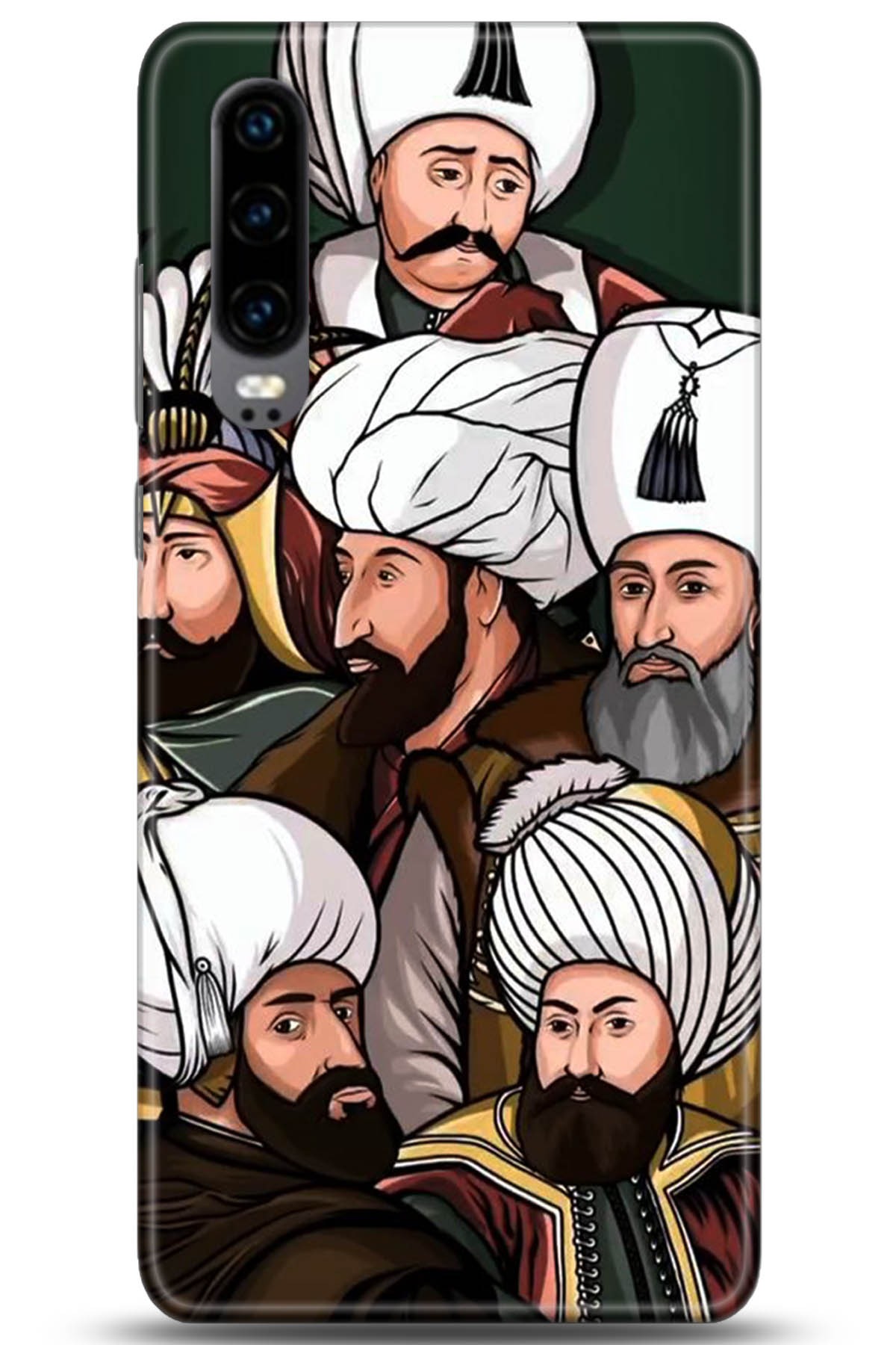 Huawei P30 Uyumlu Kılıf HD Baskılı Kılıf - Followed Institution 5289