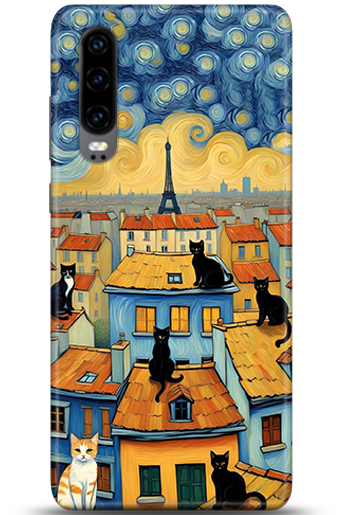 Huawei P30 Uyumlu Kılıf HD Baskılı Kılıf - Followed Institution 5317