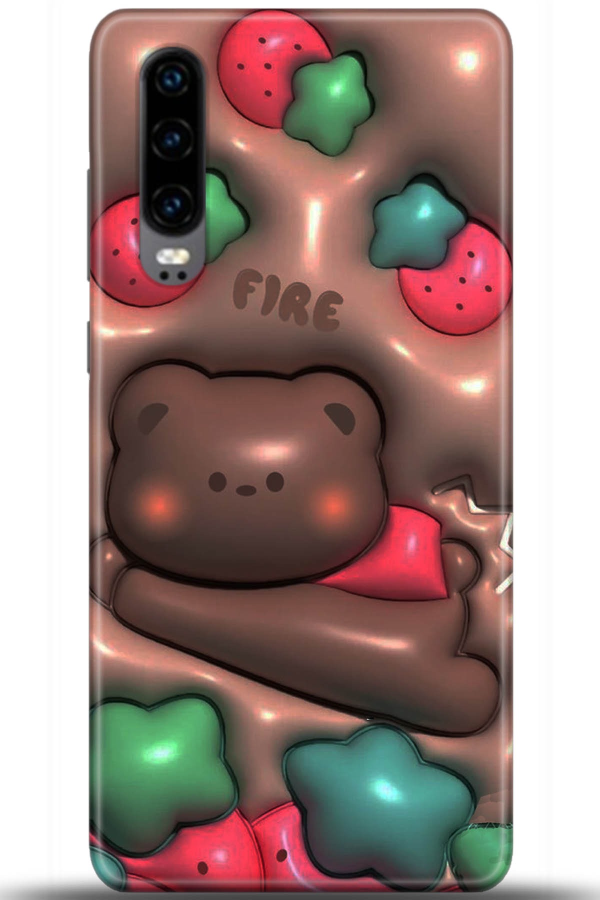 Huawei P30 Uyumlu Kılıf HD Baskılı Kılıf - Followed Institution 5371