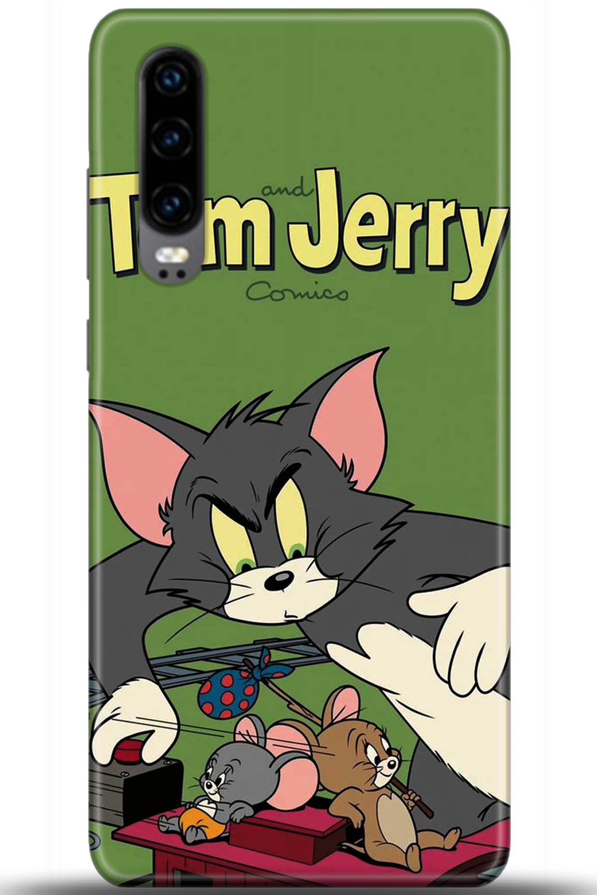 Huawei P30 Uyumlu Kılıf HD Baskılı Kılıf - Followed Institution 5373