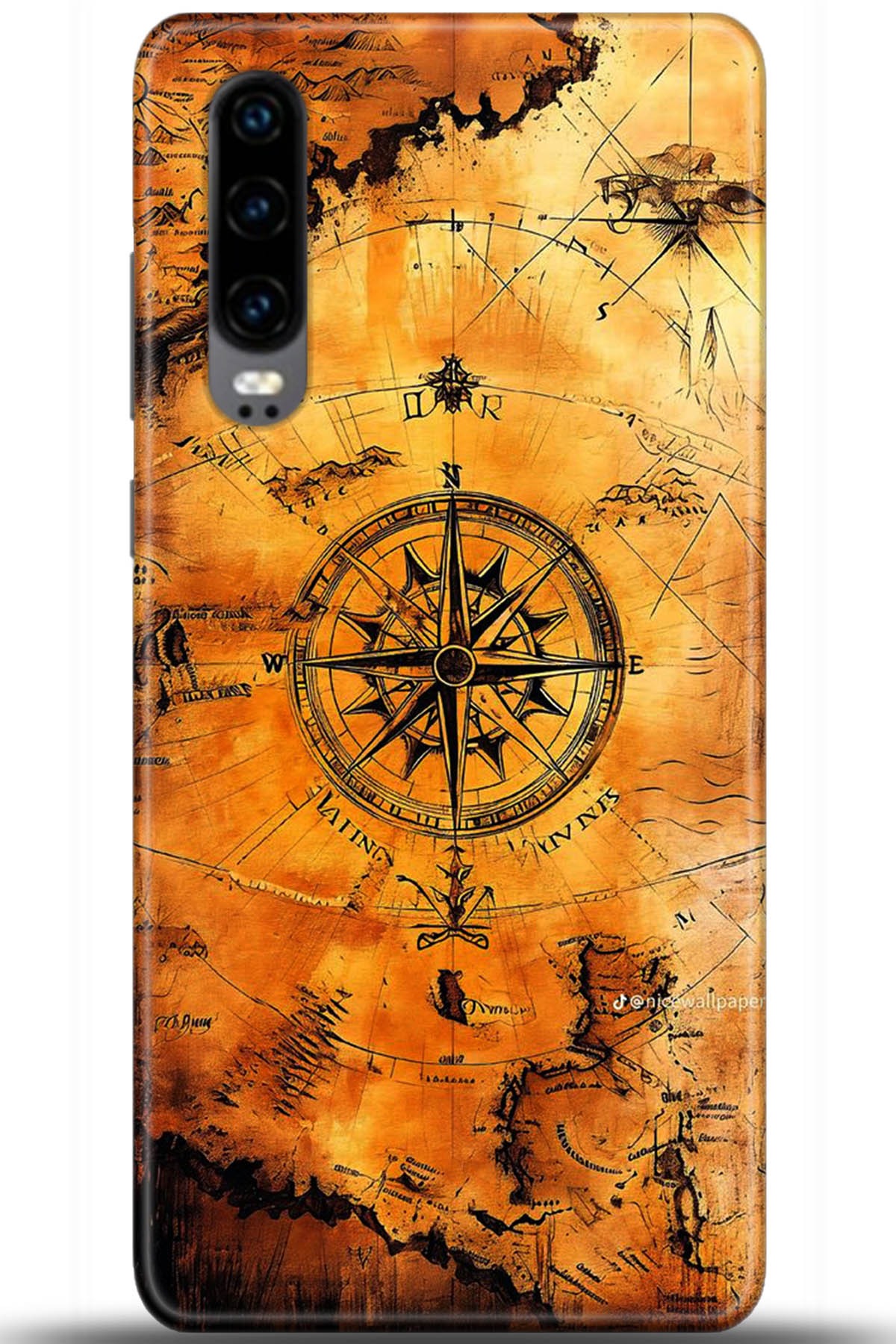 Huawei P30 Uyumlu Kılıf HD Baskılı Kılıf - Followed Institution 5383