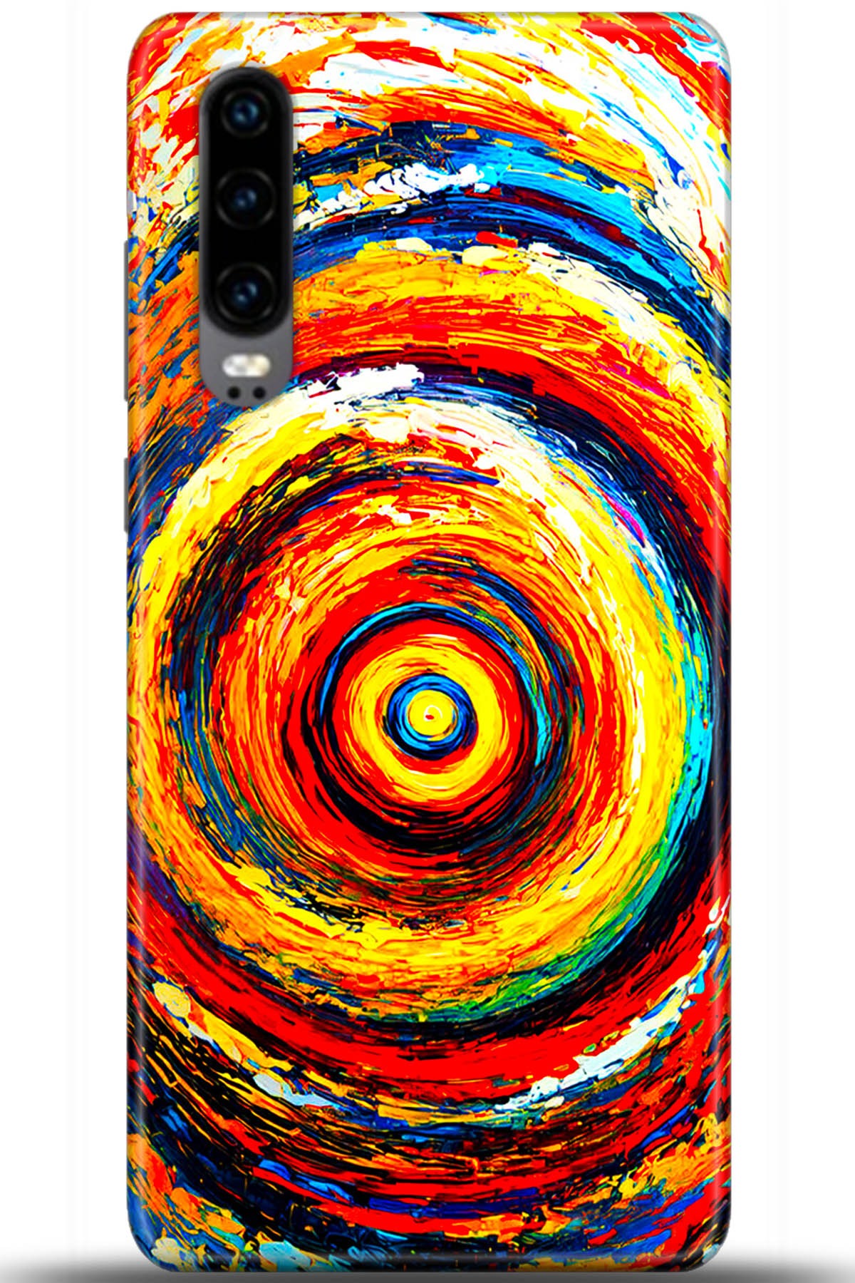 Huawei P30 Uyumlu Kılıf HD Baskılı Kılıf - Followed Institution 5391