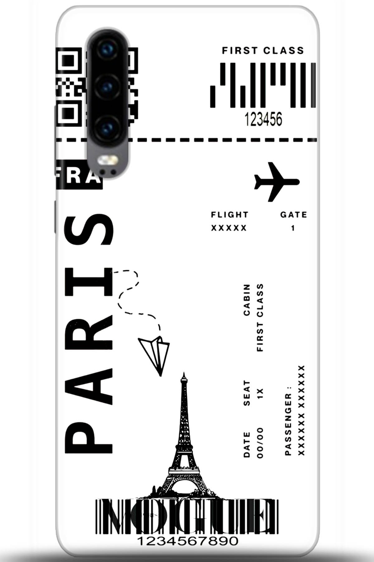 Huawei P30 Uyumlu Kılıf HD Baskılı Kılıf - Followed Institution 5414