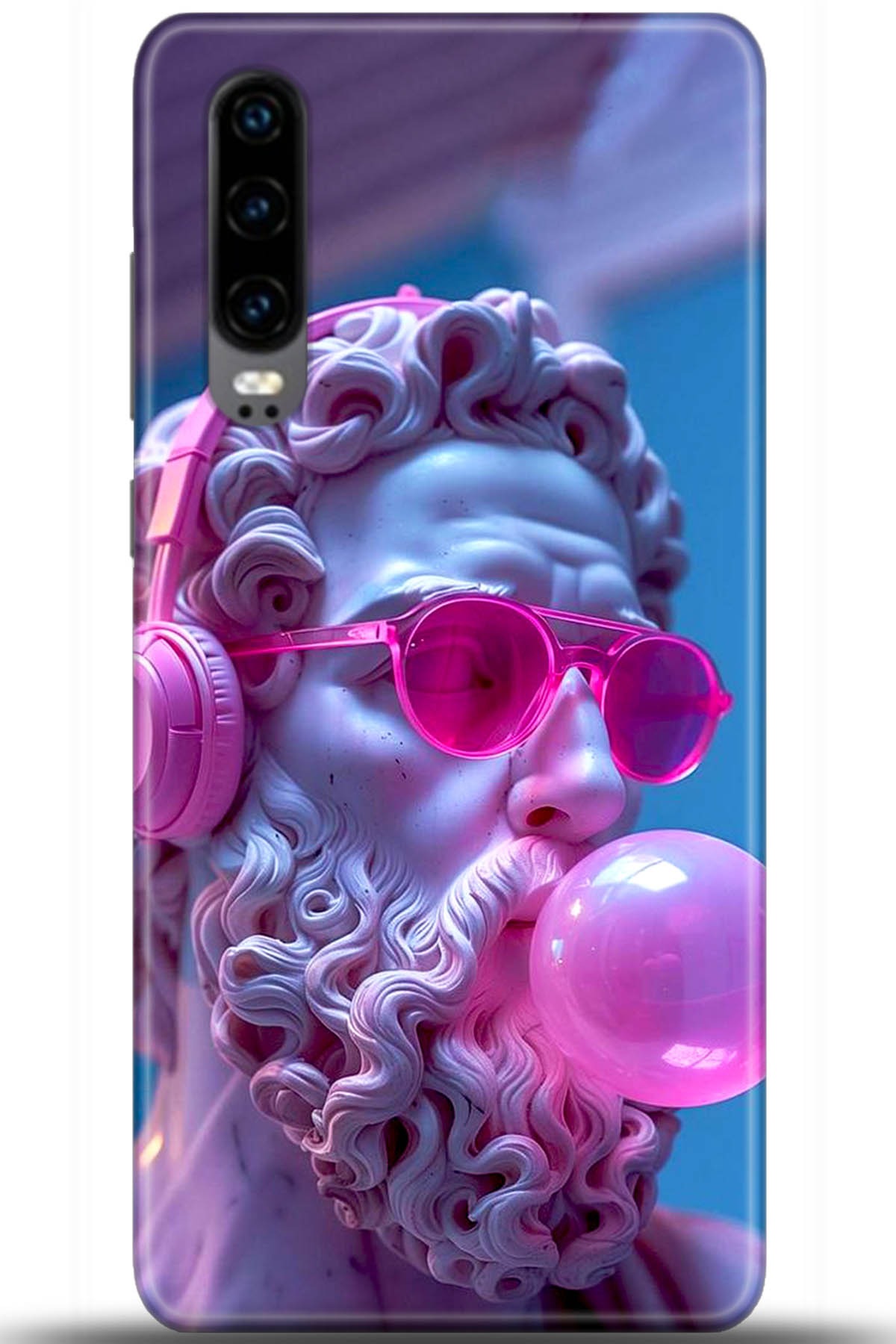 Huawei P30 Uyumlu Kılıf HD Baskılı Kılıf - Followed Institution 5435