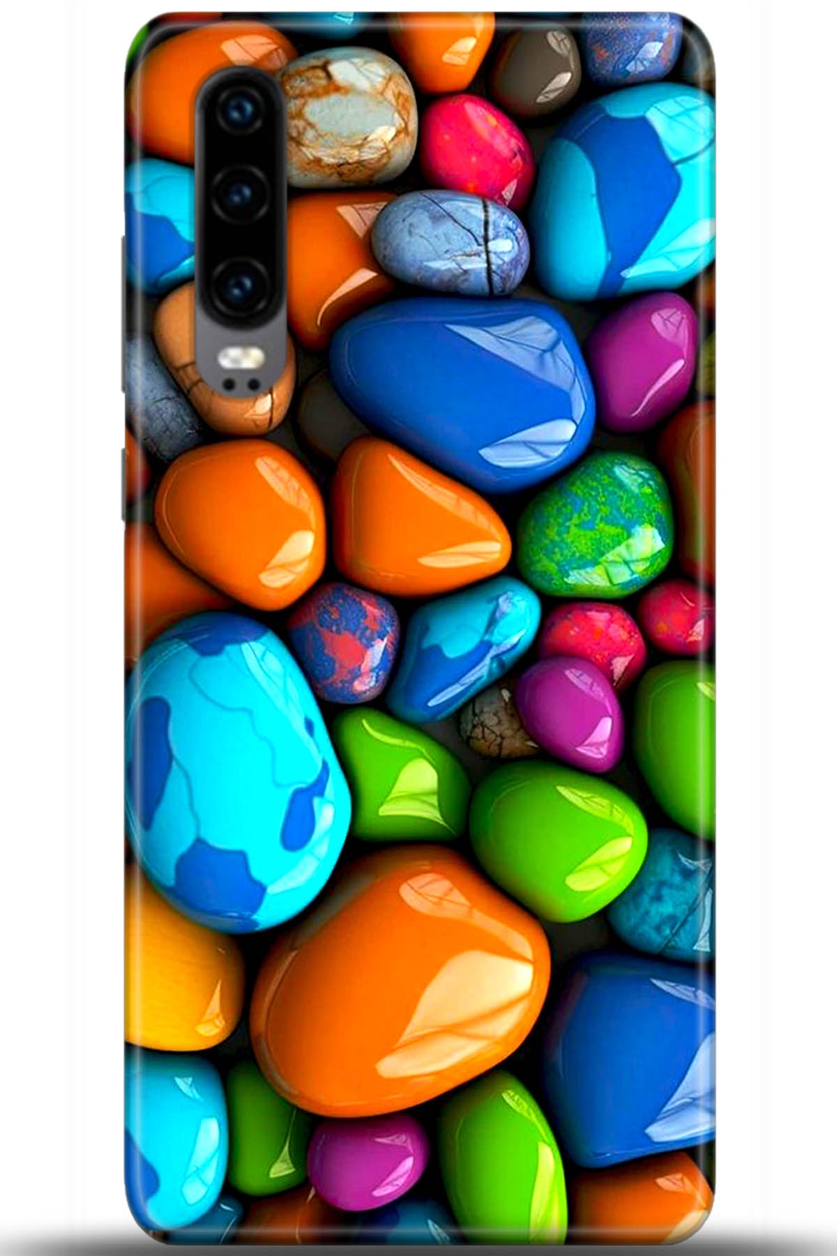 Huawei P30 Uyumlu Kılıf HD Baskılı Kılıf - Followed Institution 5455