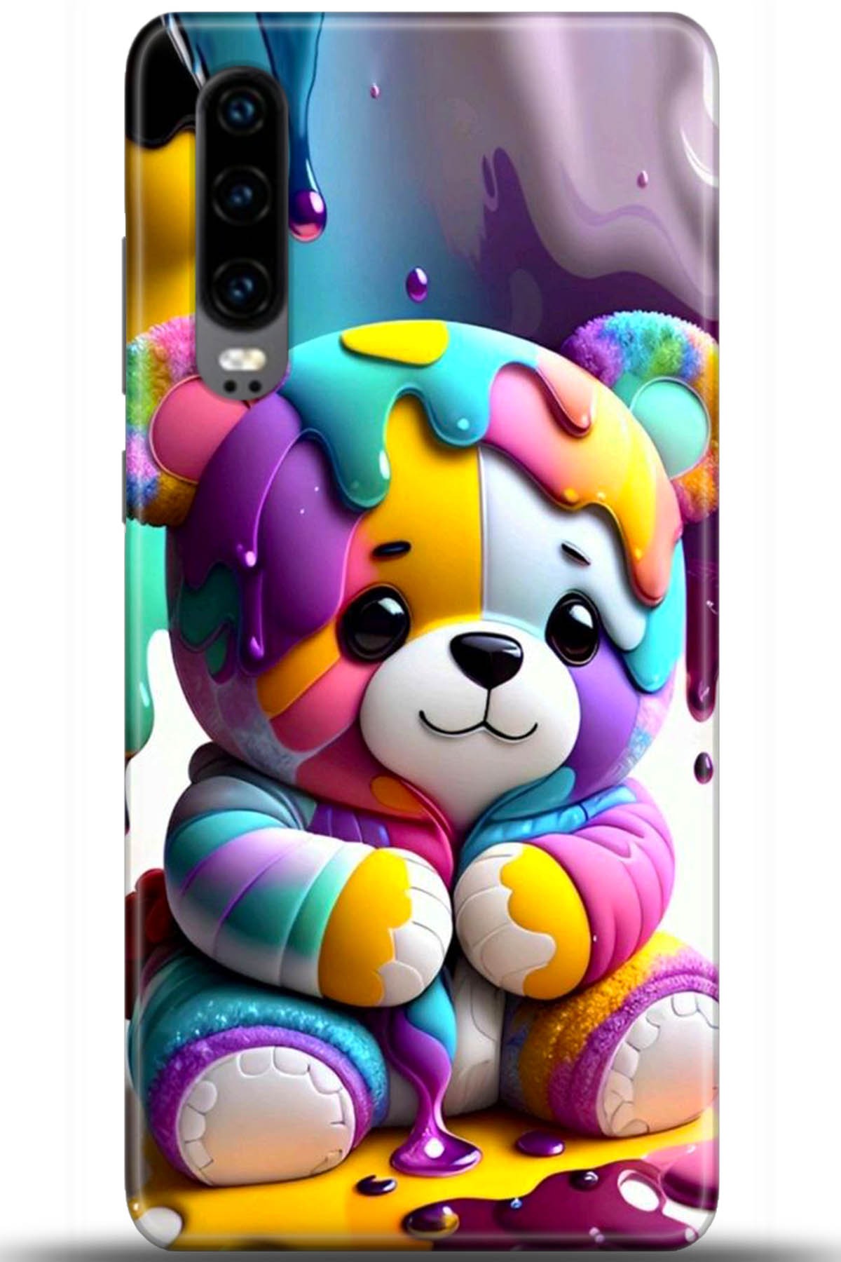 Huawei P30 Uyumlu Kılıf HD Baskılı Kılıf - Followed Institution 5493