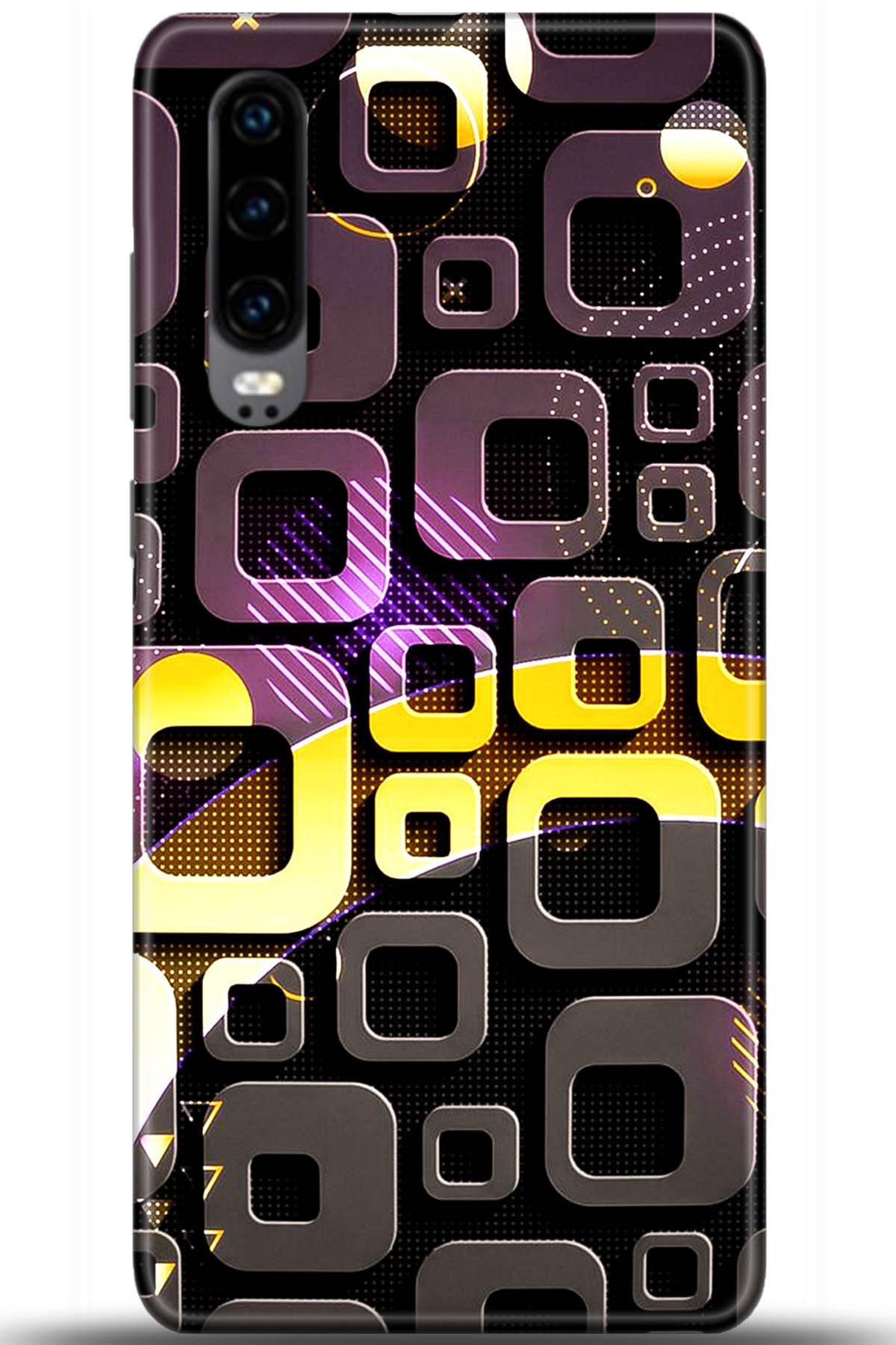 Huawei P30 Uyumlu Kılıf HD Baskılı Kılıf - Followed Institution 5526