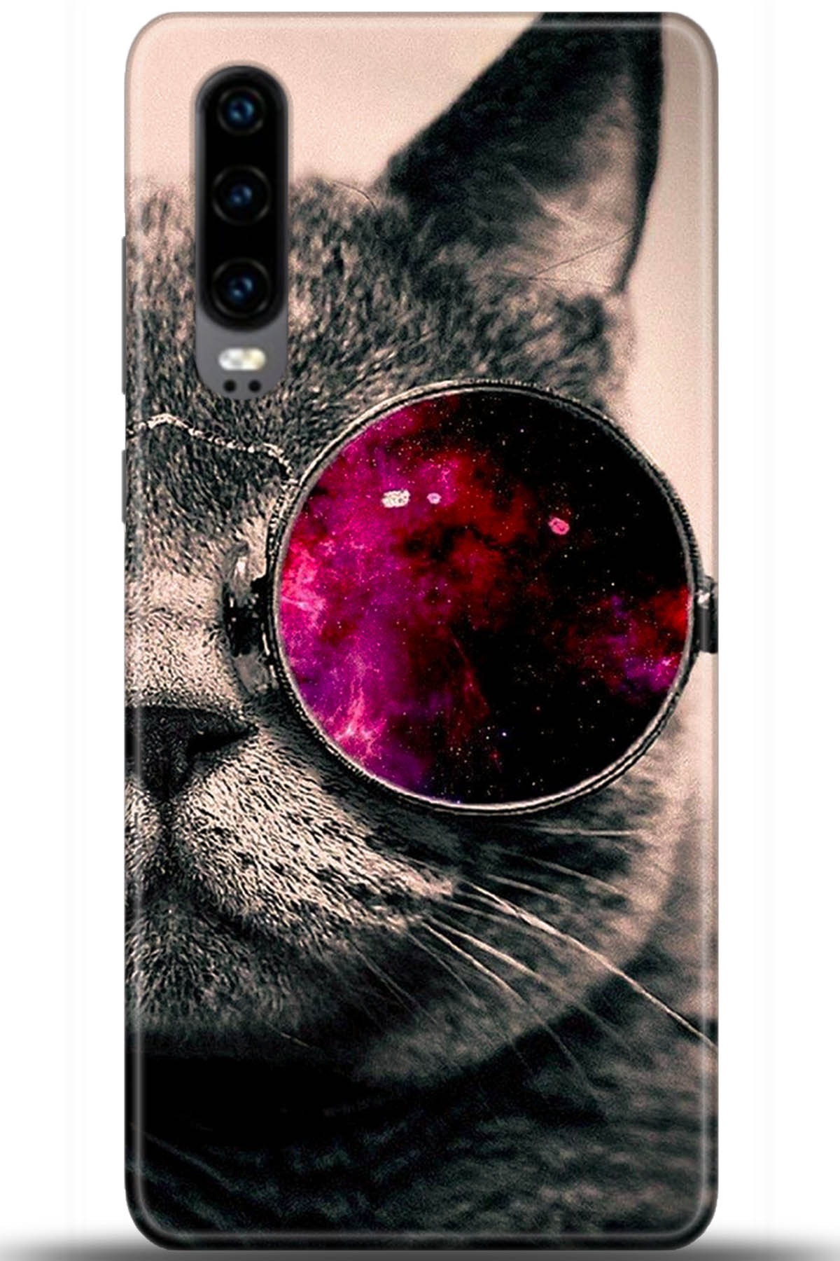 Huawei P30 Uyumlu Kılıf HD Baskılı Kılıf - Followed Institution 5535