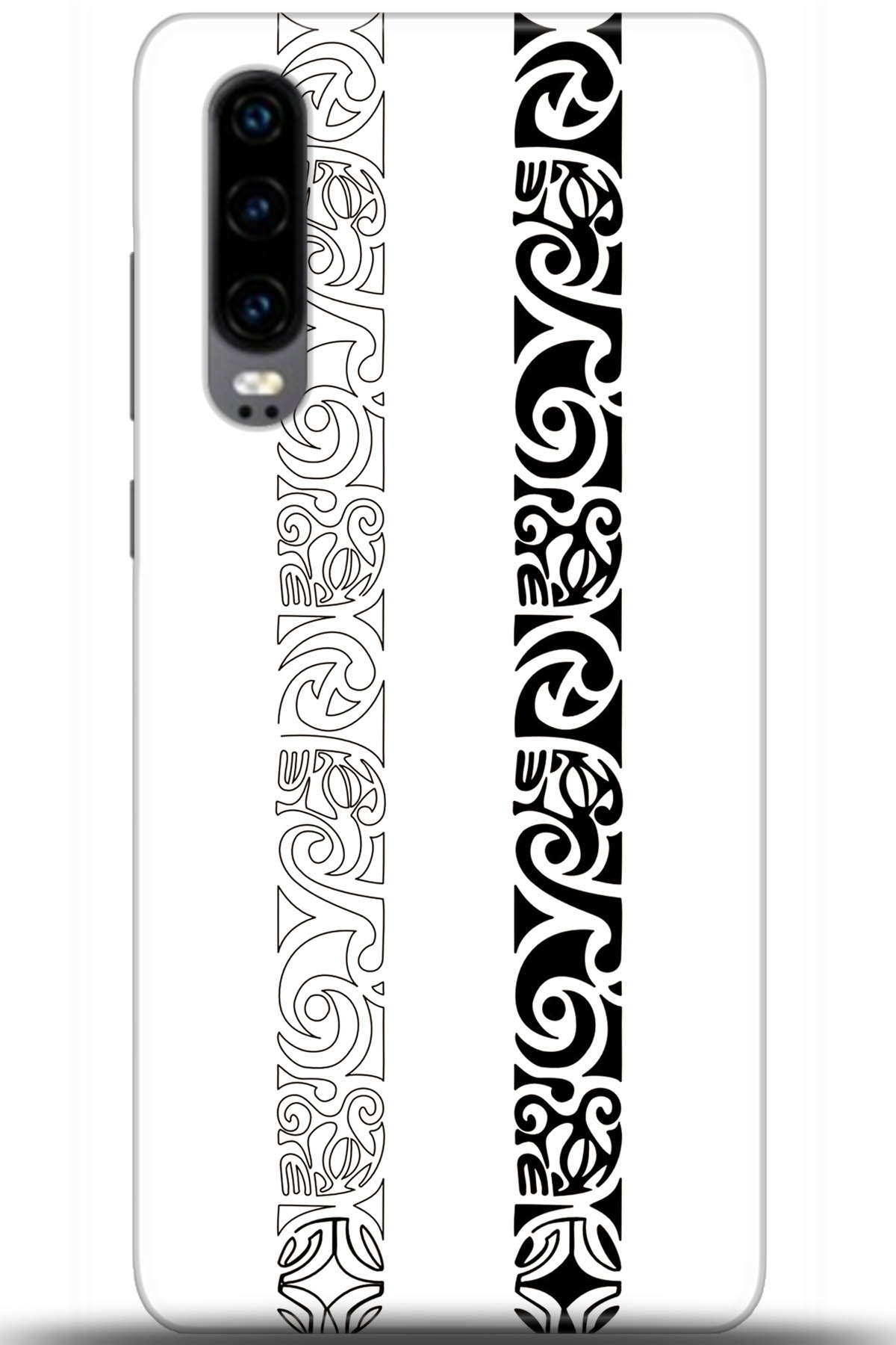 Huawei P30 Uyumlu Kılıf HD Baskılı Kılıf - Followed Institution 5546