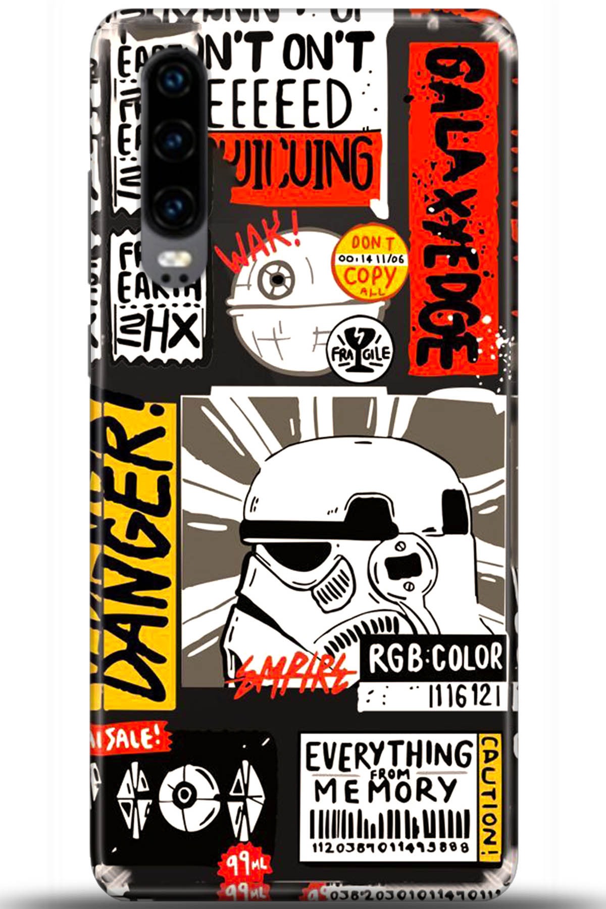 Huawei P30 Uyumlu Kılıf HD Baskılı Kılıf - Followed Institution 5555