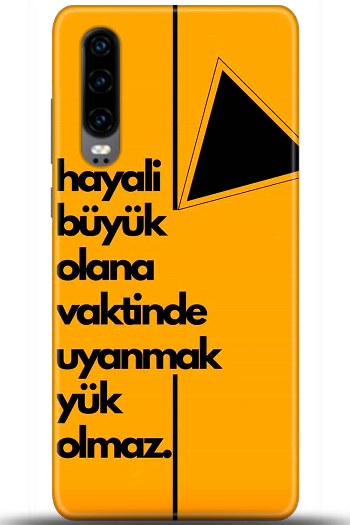 Huawei P30 Uyumlu Kılıf HD Baskılı Kılıf - Followed Institution 5589