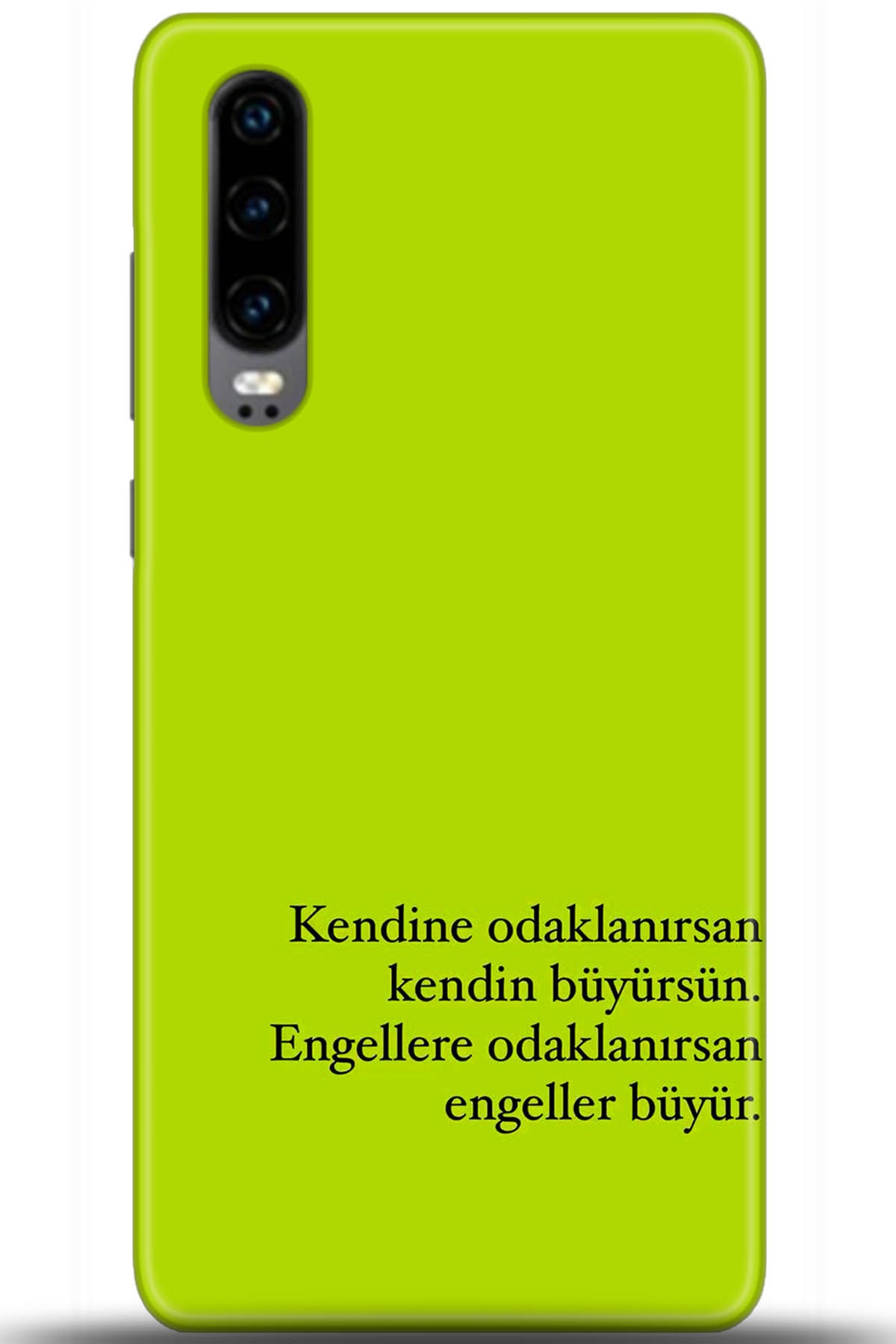 Huawei P30 Uyumlu Kılıf HD Baskılı Kılıf - Followed Institution 5593