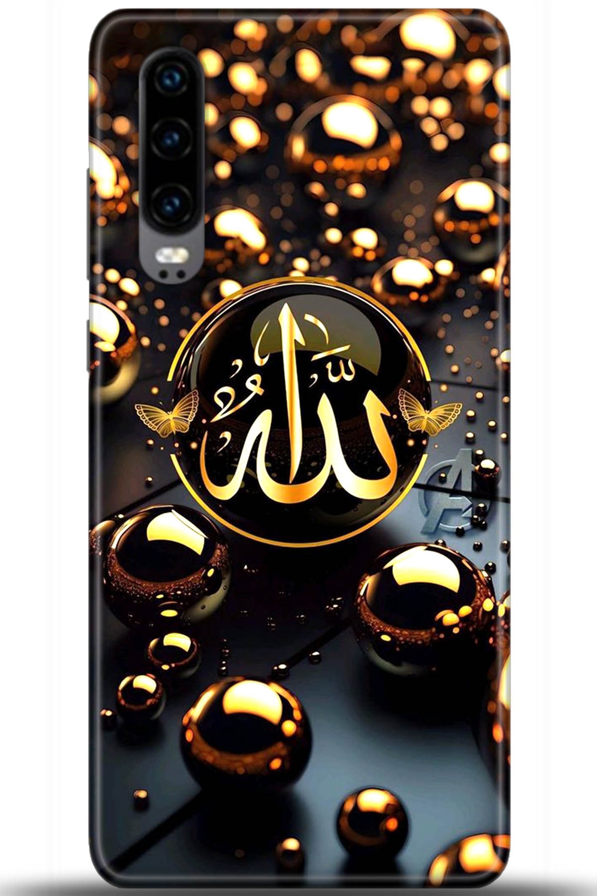 Huawei P30 Uyumlu Kılıf HD Baskılı Kılıf - Followed Institution 5613