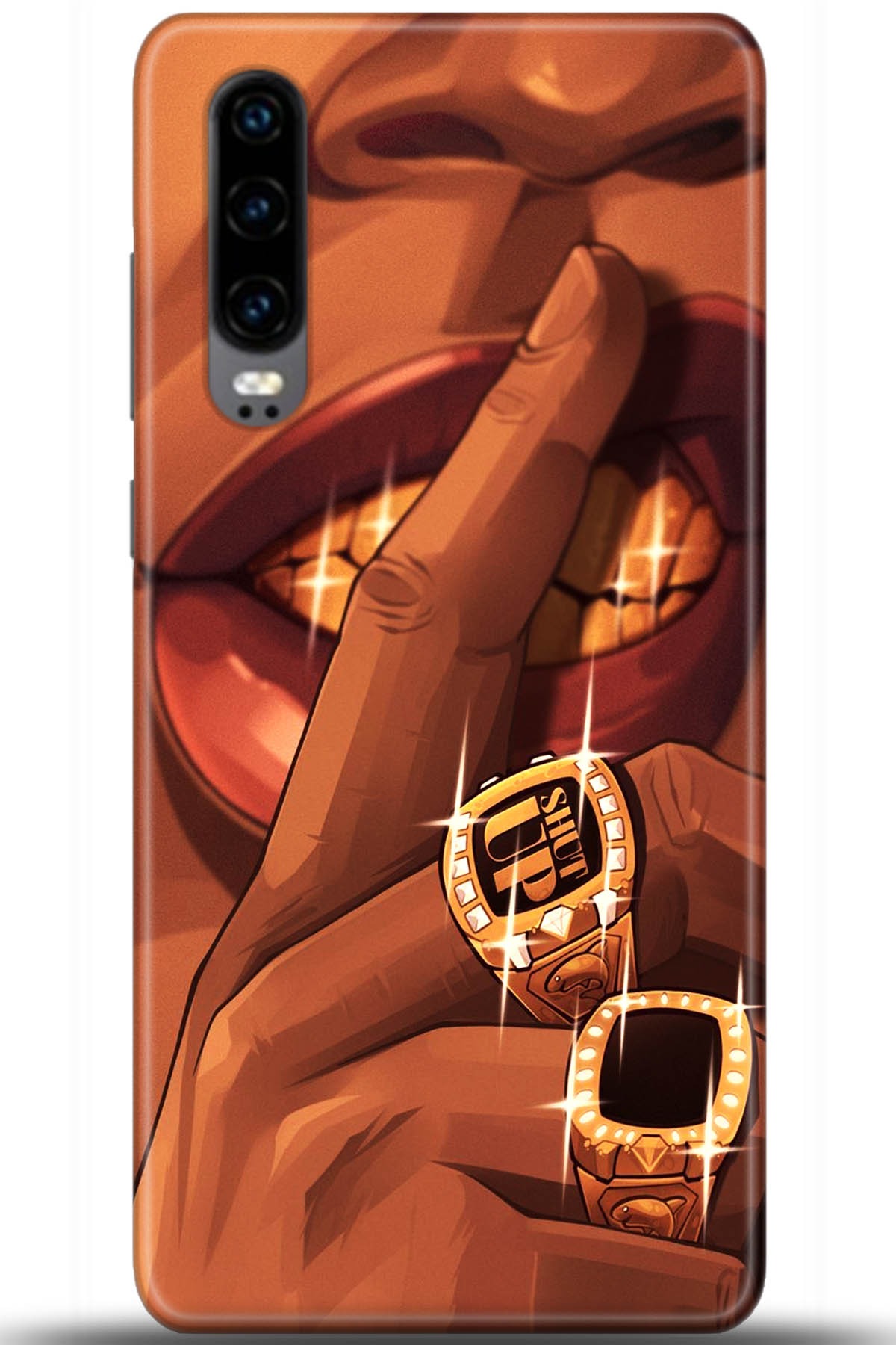 Huawei P30 Uyumlu Kılıf HD Baskılı Kılıf - Followed Institution 5631