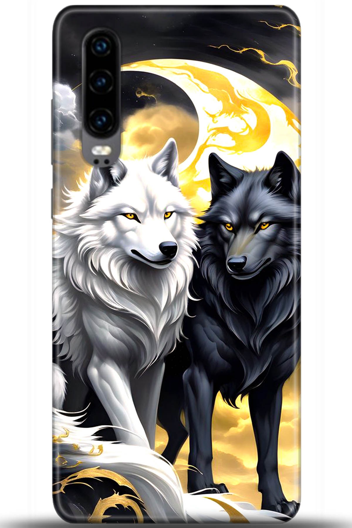 Huawei P30 Uyumlu Kılıf HD Baskılı Kılıf - Followed Institution 5633