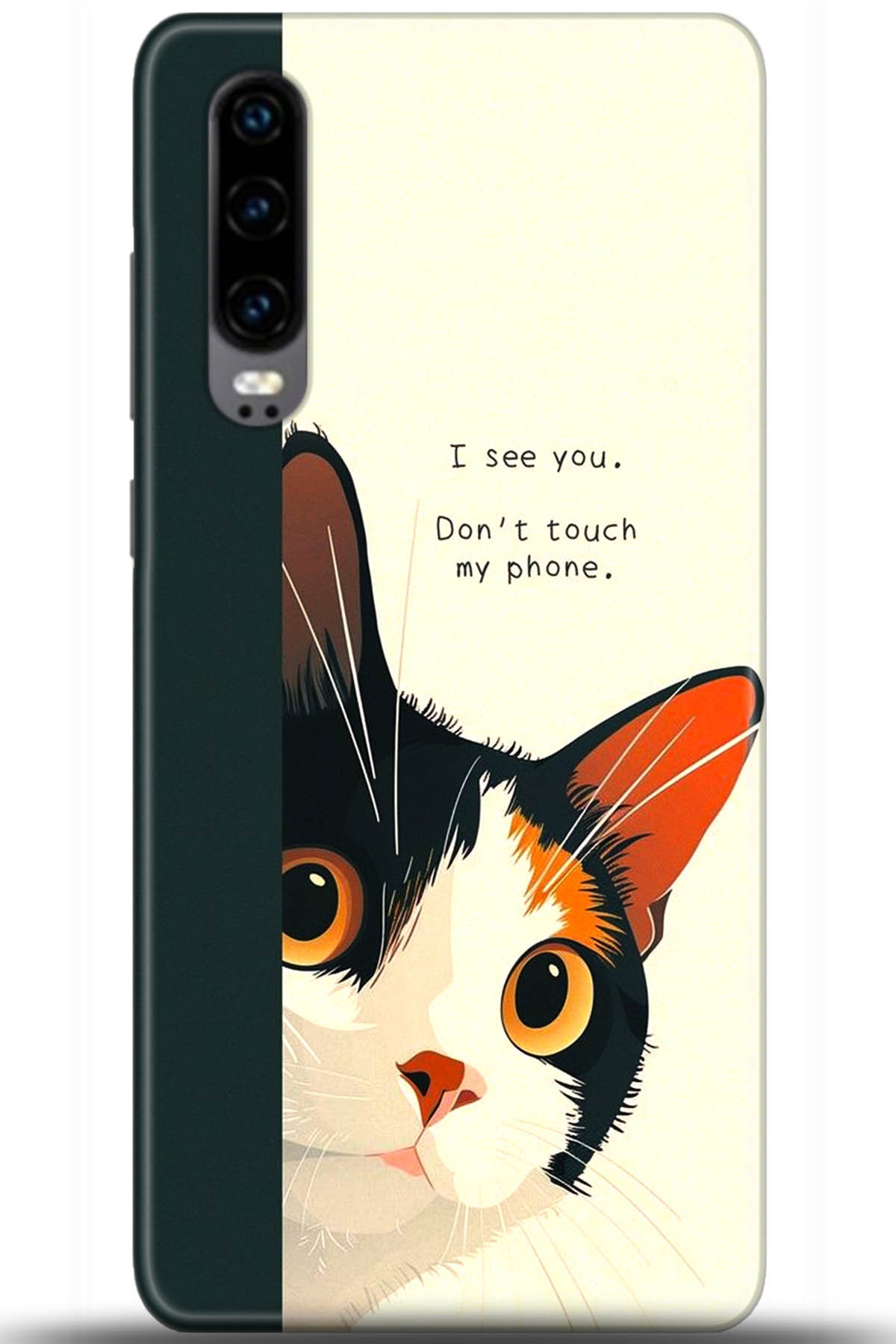 Huawei P30 Uyumlu Kılıf HD Baskılı Kılıf - Followed Institution 5649