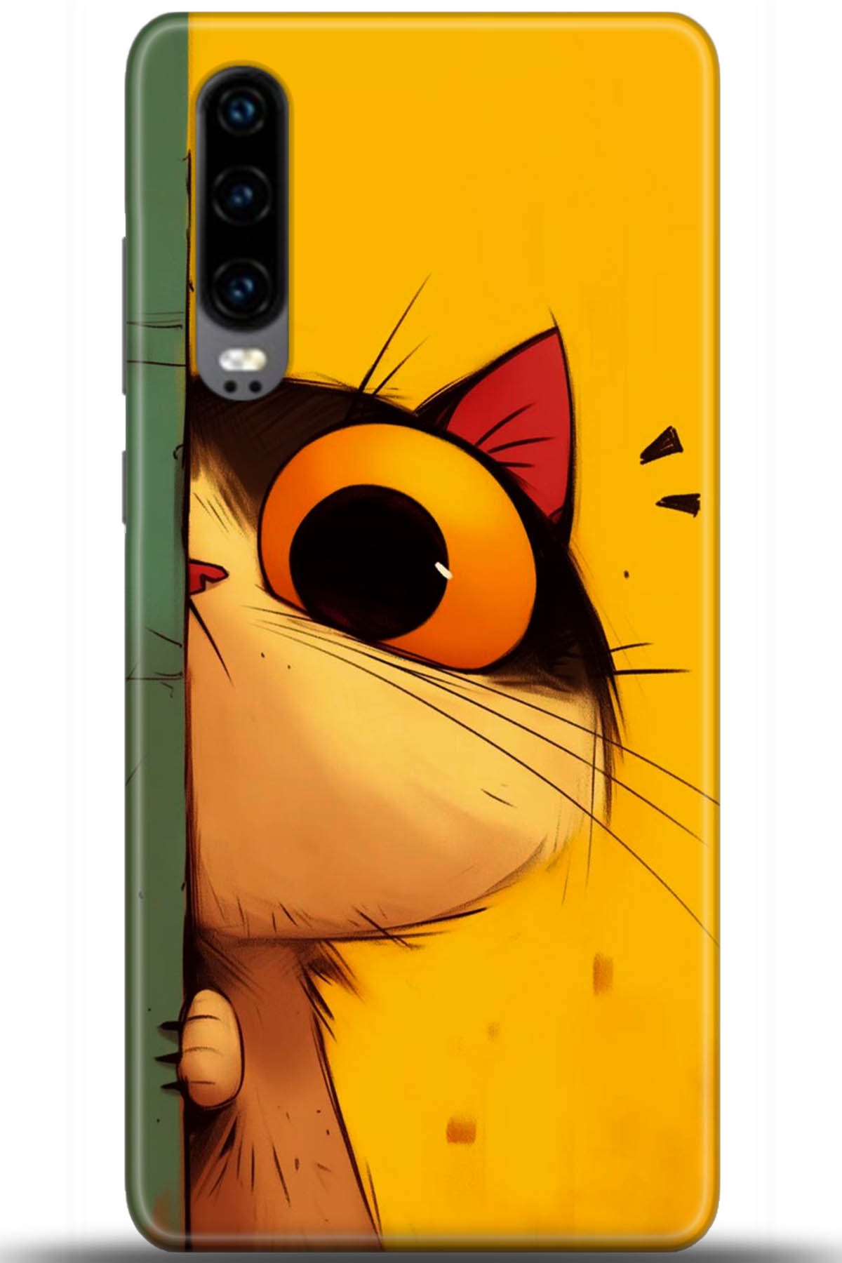 Huawei P30 Uyumlu Kılıf HD Baskılı Kılıf - Followed Institution 5655