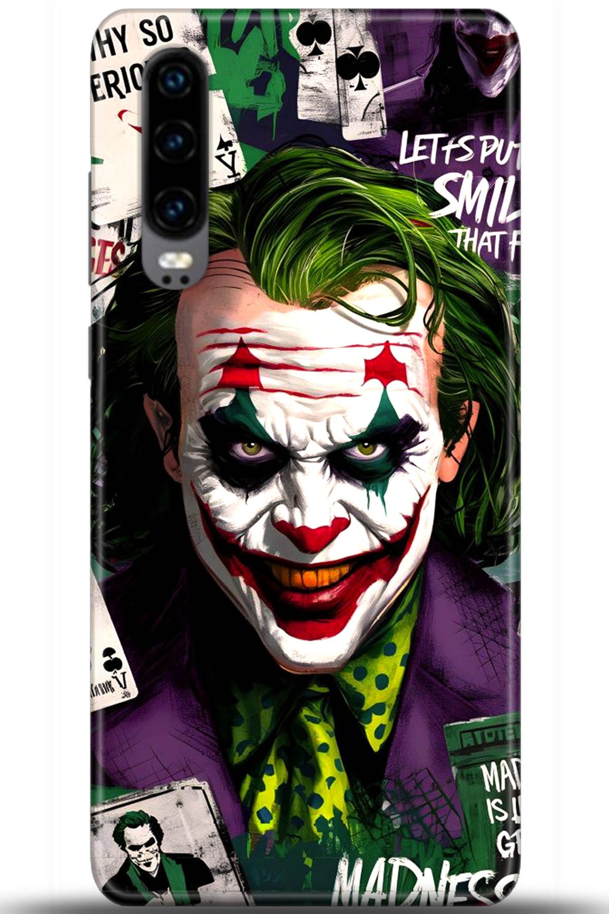 Huawei P30 Uyumlu Kılıf HD Baskılı Kılıf - Followed Institution 5673