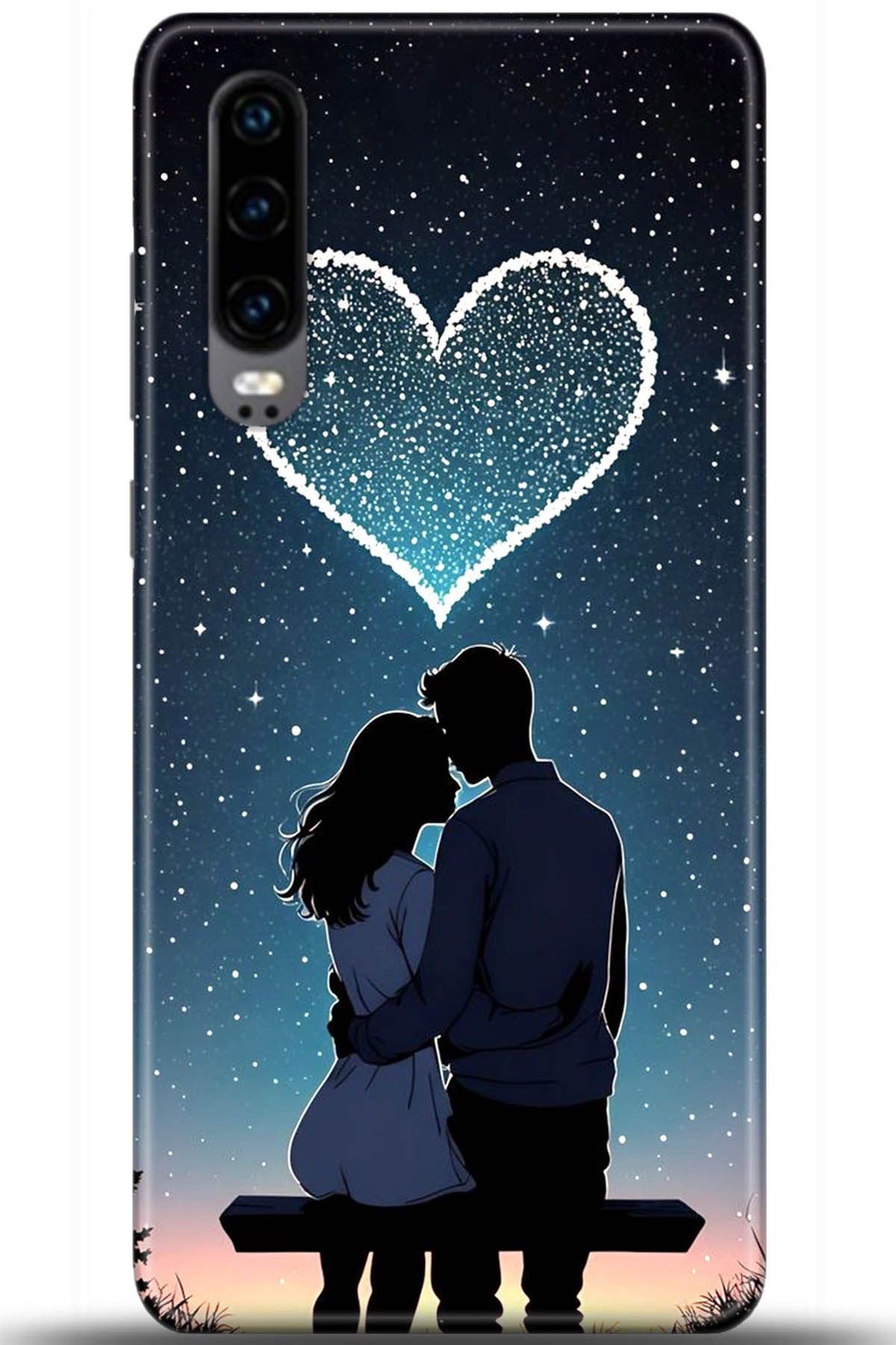 Huawei P30 Uyumlu Kılıf HD Baskılı Kılıf - Followed Institution 5691