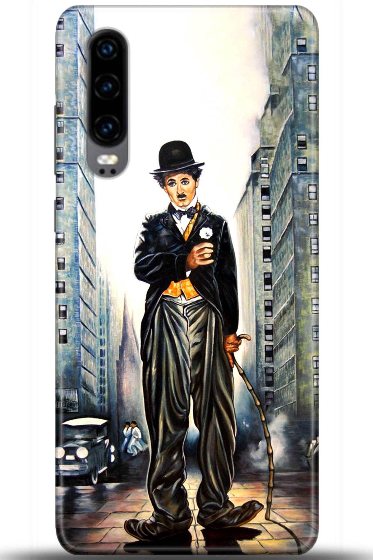 Huawei P30 Uyumlu Kılıf HD Baskılı Kılıf - Followed Institution 5693