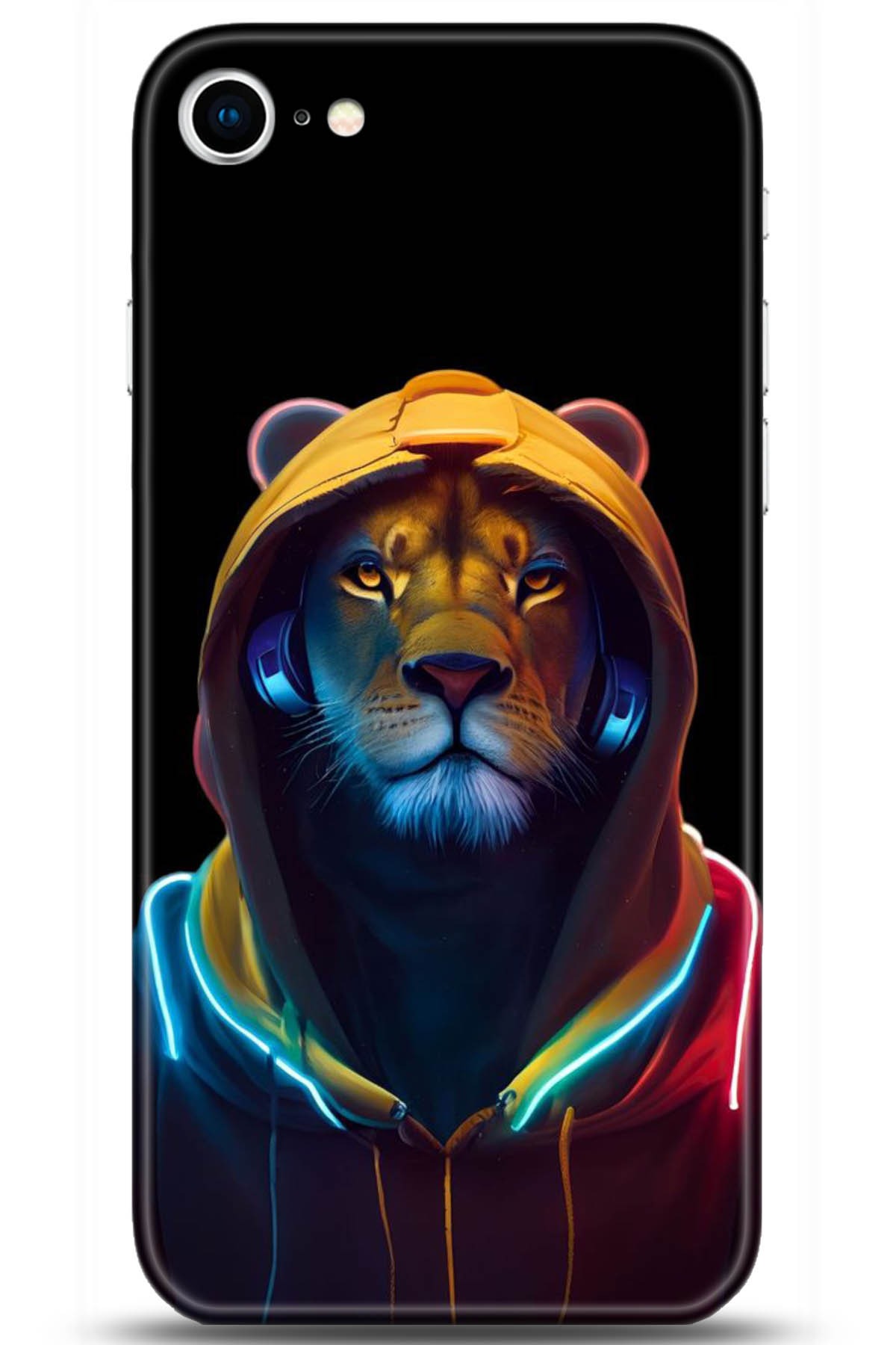 Apple iPhone 8 Uyumlu Kılıf HD Baskılı Kılıf - Followed Institution 5057