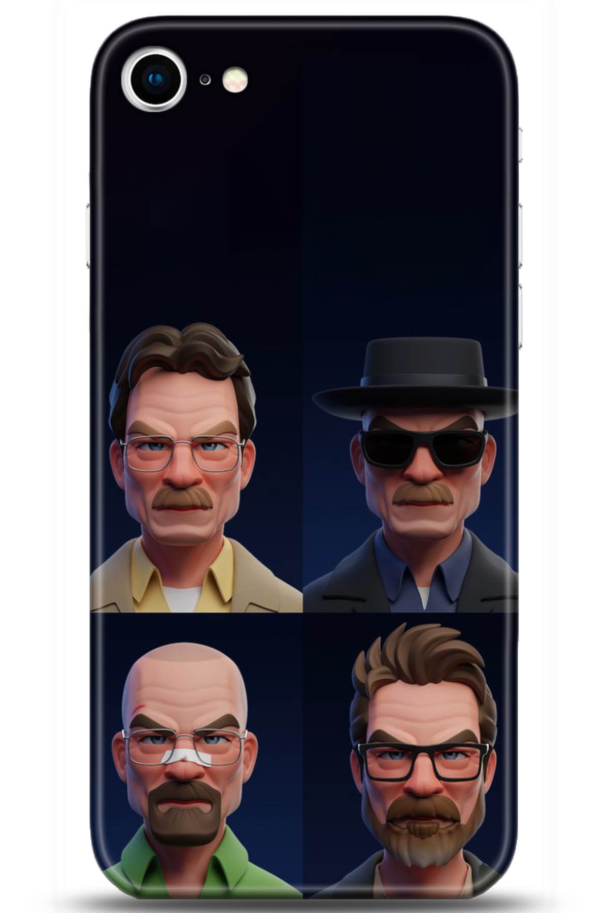 Apple iPhone 8 Uyumlu Kılıf HD Baskılı Kılıf - Followed Institution 5068