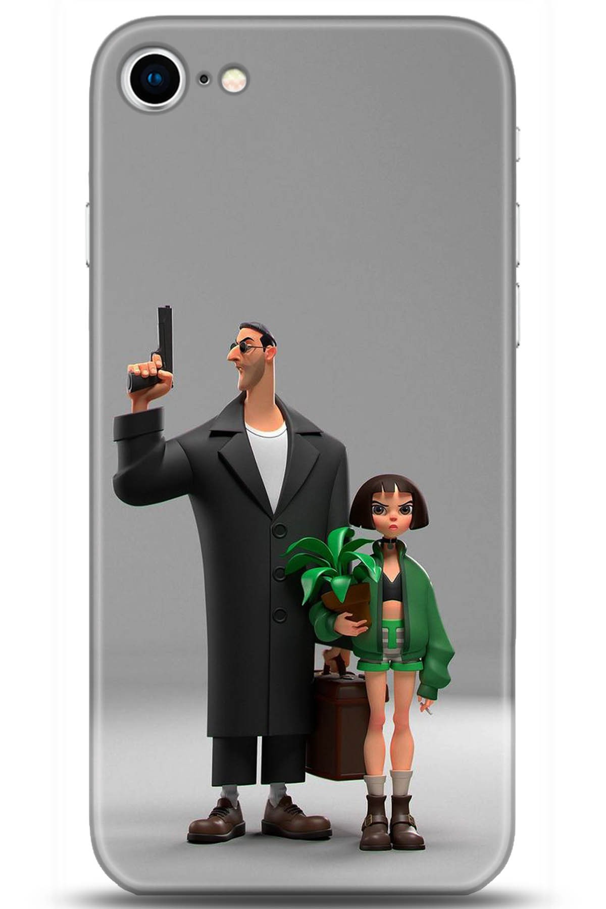 Apple iPhone 8 Uyumlu Kılıf HD Baskılı Kılıf - Followed Institution 5079