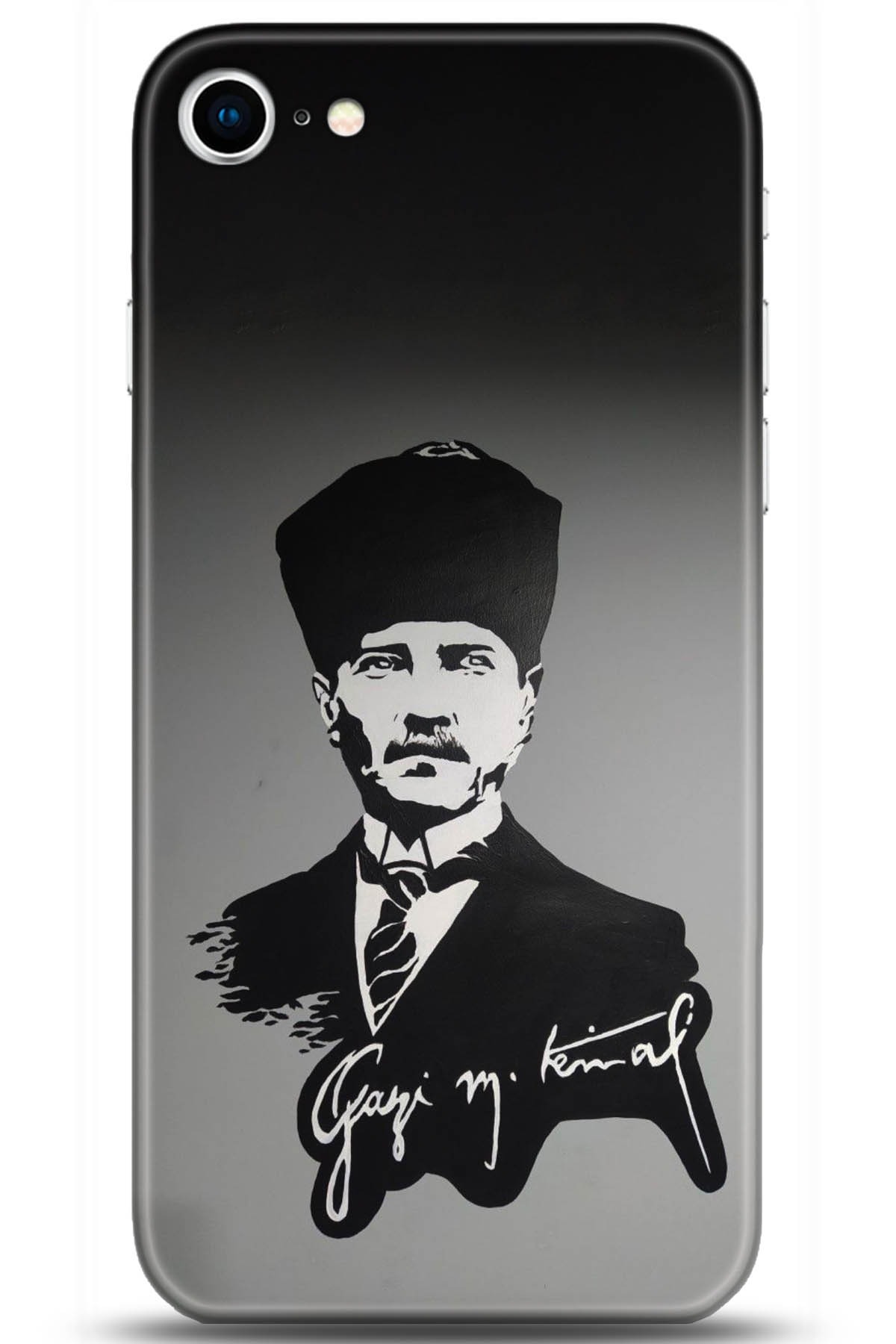 Apple iPhone 8 Uyumlu Kılıf HD Baskılı Kılıf - Followed Institution 5112