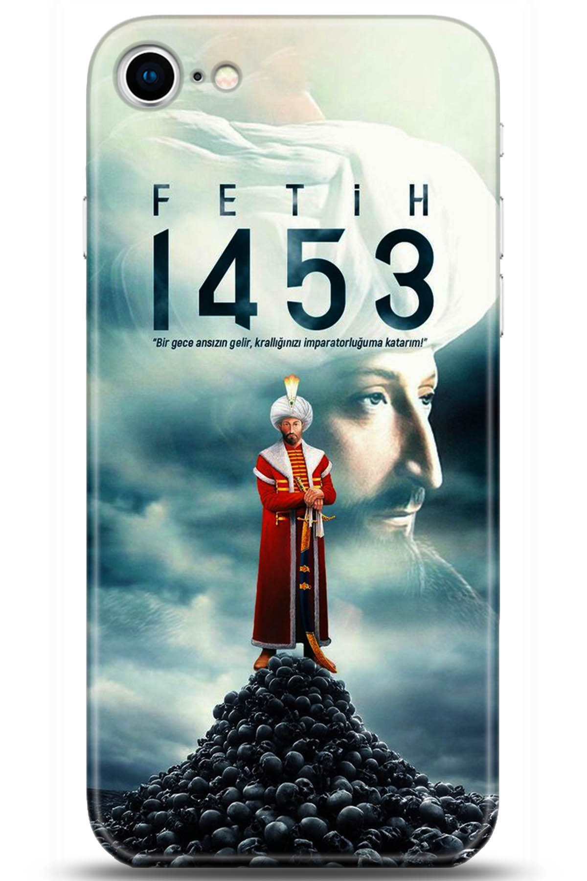 Apple iPhone 8 Uyumlu Kılıf HD Baskılı Kılıf - Followed Institution 5219