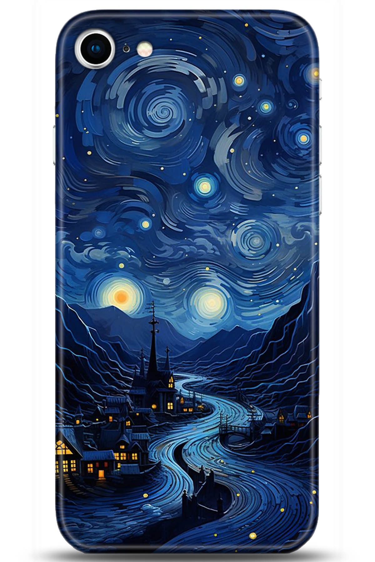 Apple iPhone 8 Uyumlu Kılıf HD Baskılı Kılıf - Followed Institution 5276