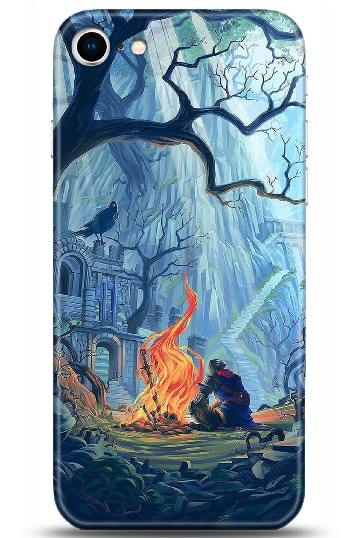 Apple iPhone 8 Uyumlu Kılıf HD Baskılı Kılıf - Followed Institution 5308