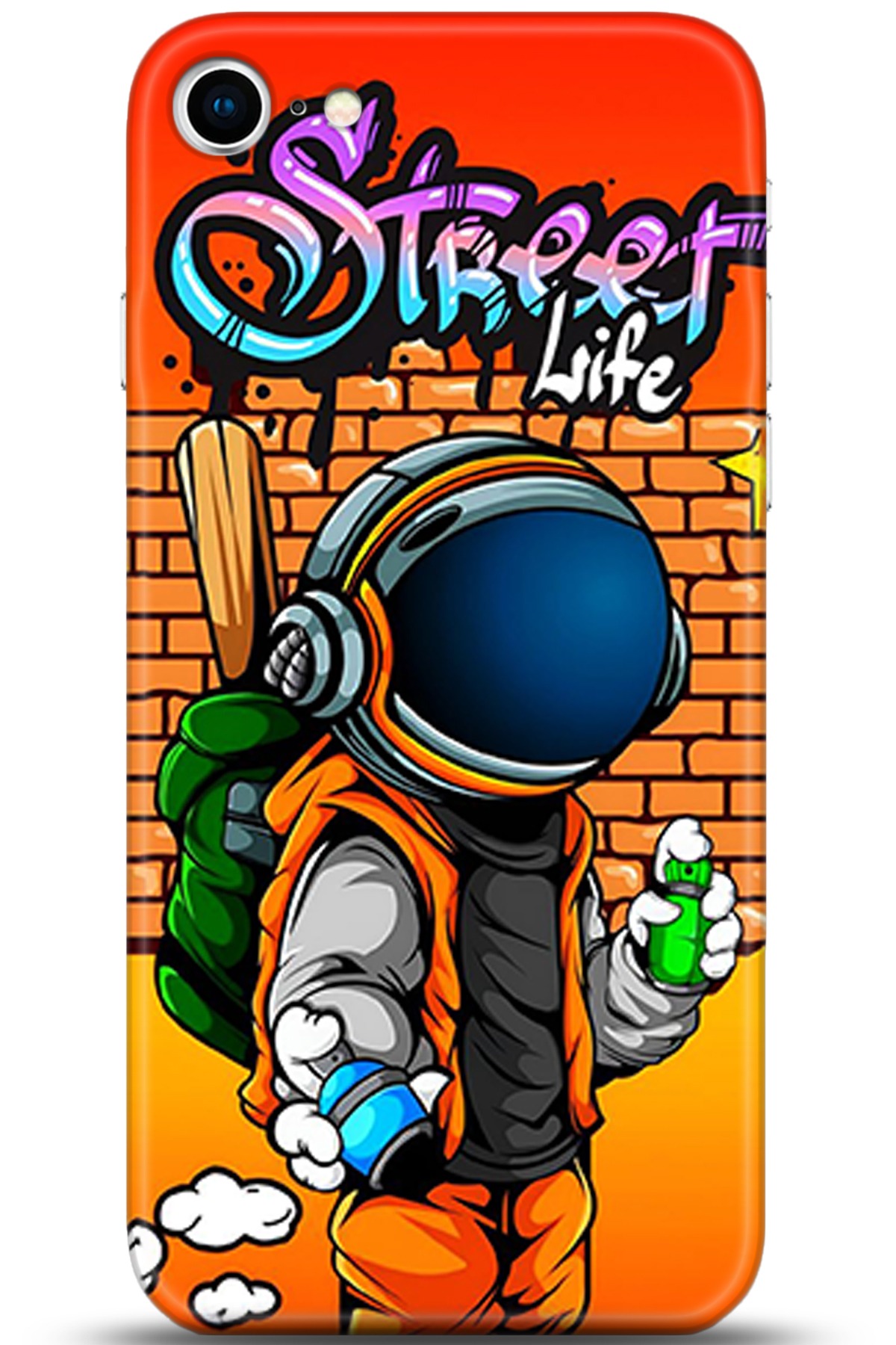 Apple iPhone 8 Uyumlu Kılıf HD Baskılı Kılıf - Followed Institution 5350