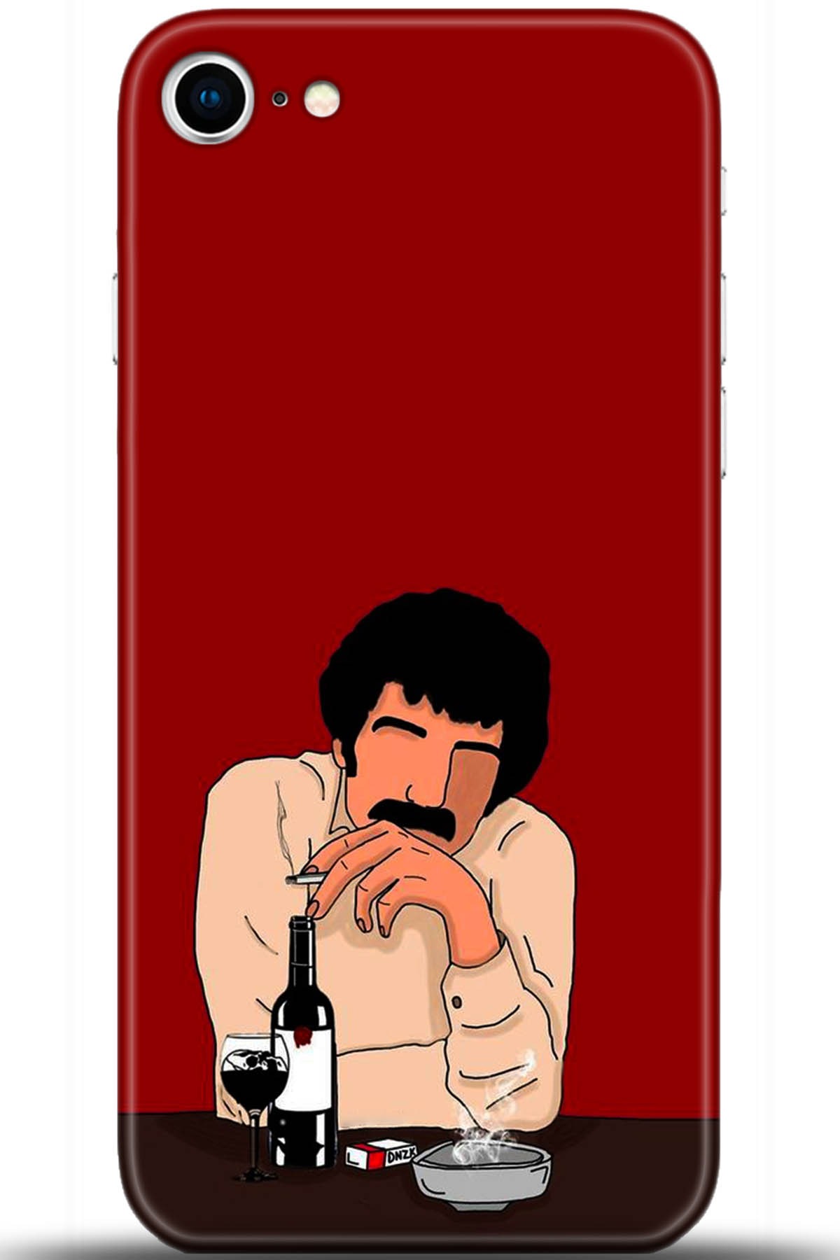 Apple iPhone 8 Uyumlu Kılıf HD Baskılı Kılıf - Followed Institution 5396