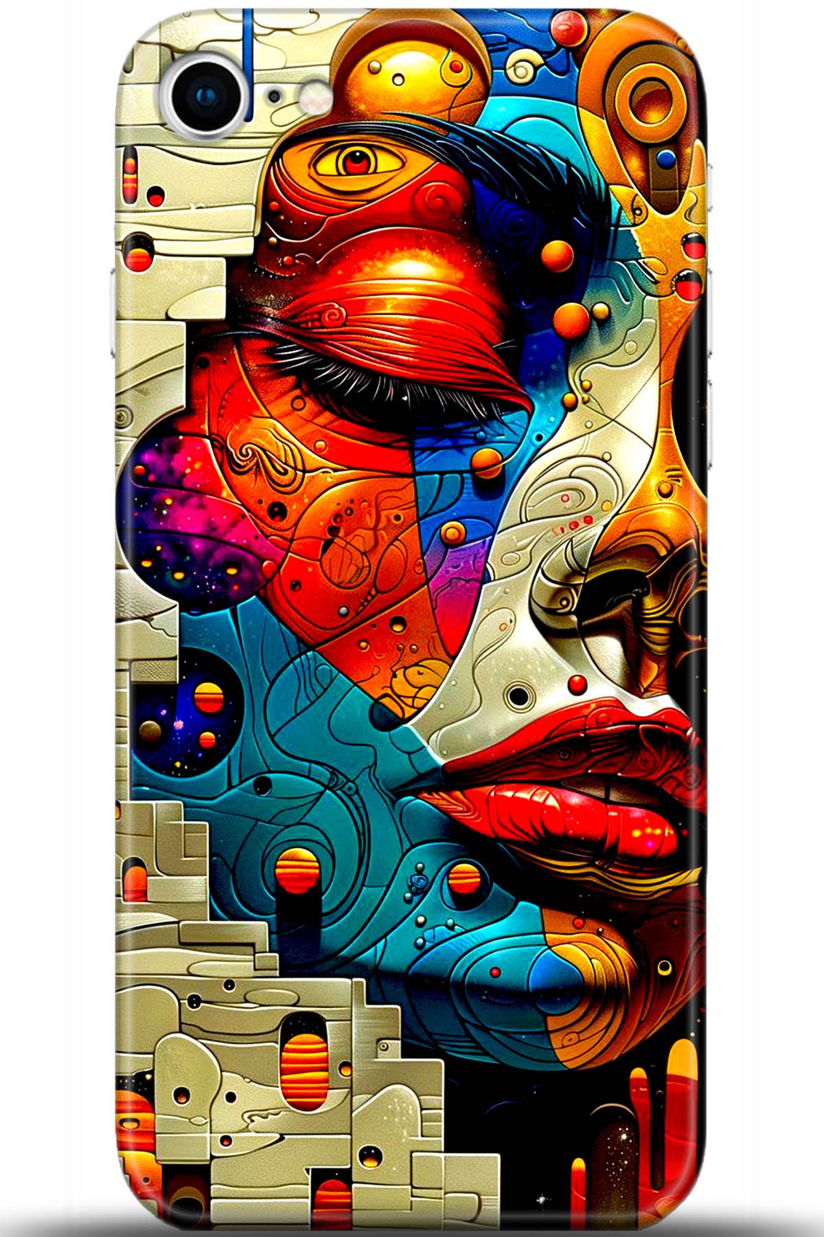 Apple iPhone 8 Uyumlu Kılıf HD Baskılı Kılıf - Followed Institution 5422