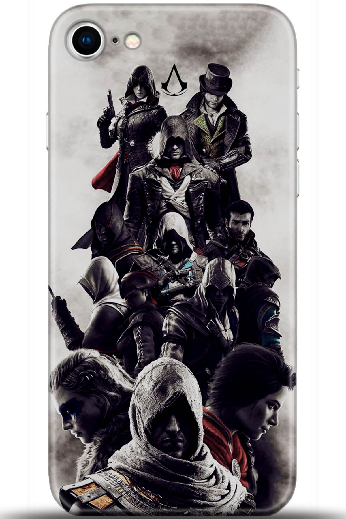 Apple iPhone 8 Uyumlu Kılıf HD Baskılı Kılıf - Followed Institution 5426