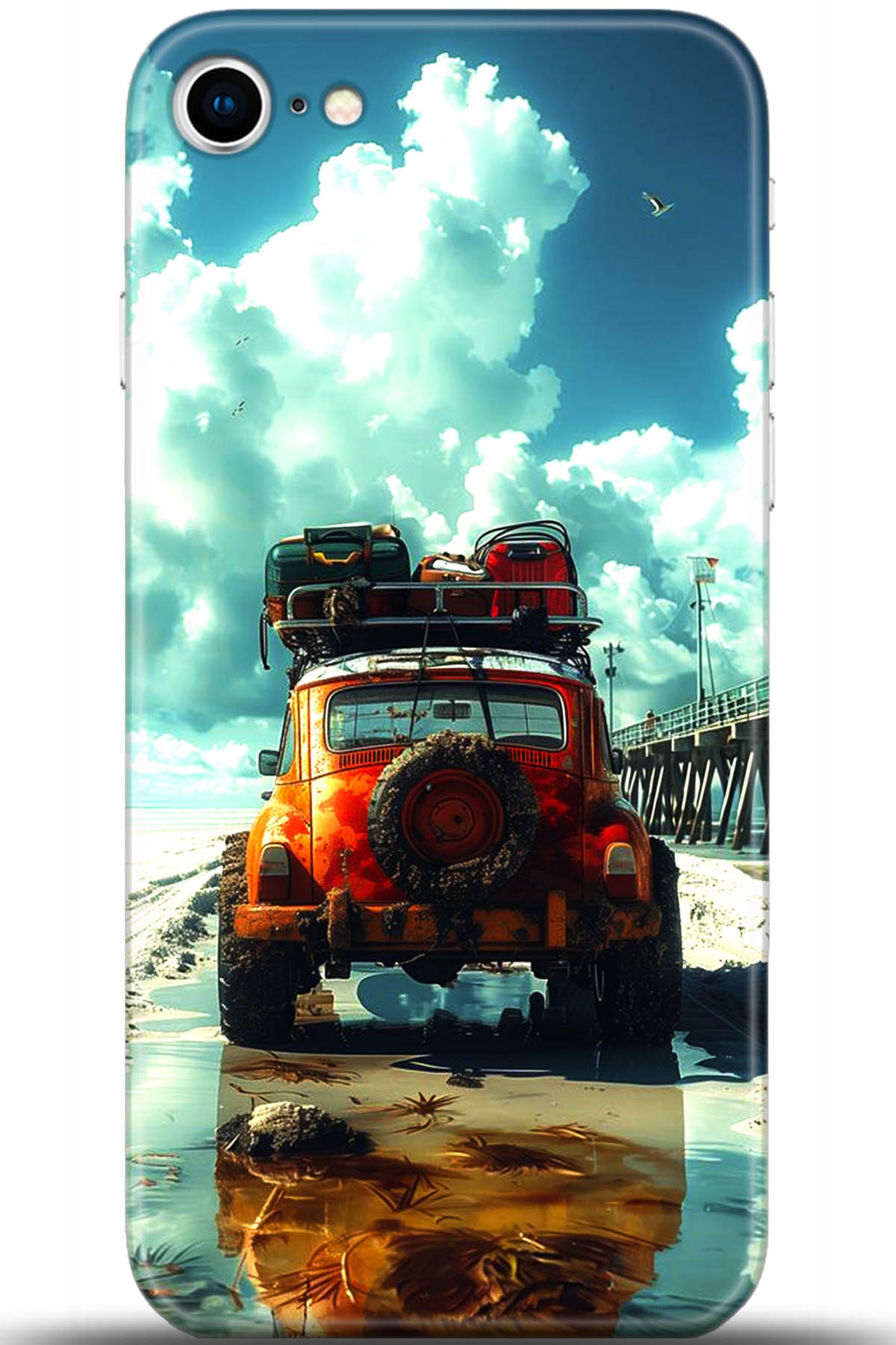 Apple iPhone 8 Uyumlu Kılıf HD Baskılı Kılıf - Followed Institution 5559