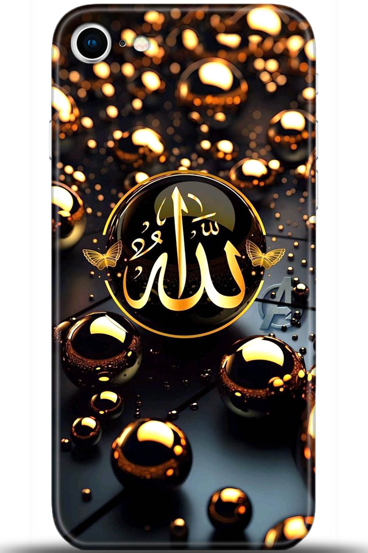 Apple iPhone 8 Uyumlu Kılıf HD Baskılı Kılıf - Followed Institution 5613