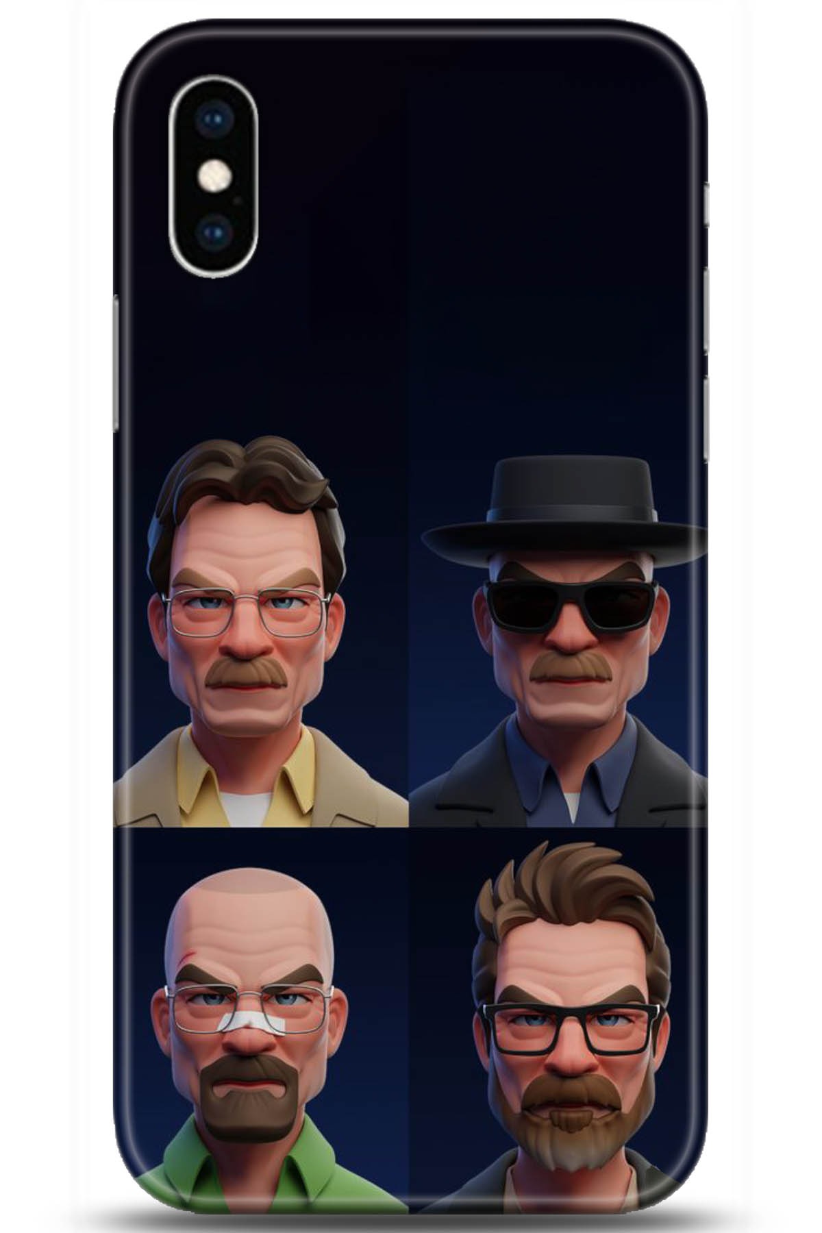 Apple iPhone X Uyumlu Kılıf HD Baskılı Kılıf - Followed Institution 5068