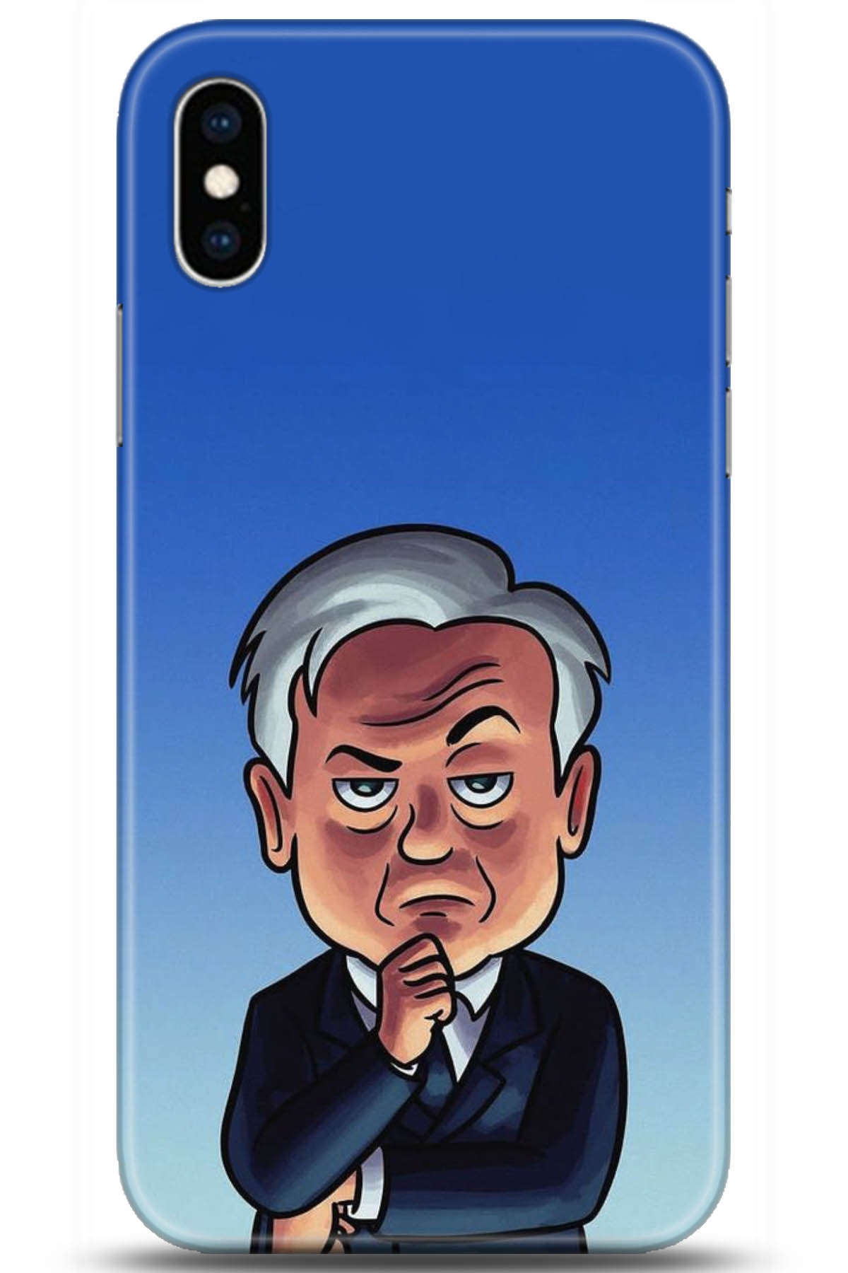 Apple iPhone X Uyumlu Kılıf HD Baskılı Kılıf - Followed Institution 5107