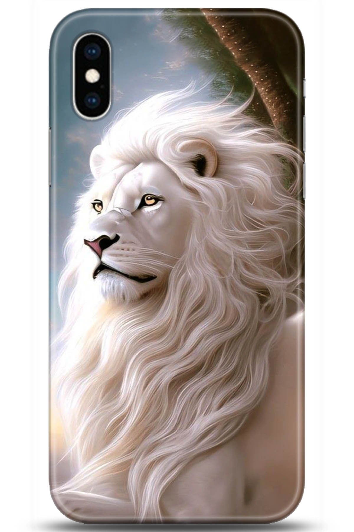 Apple iPhone X Uyumlu Kılıf HD Baskılı Kılıf - Followed Institution 5114