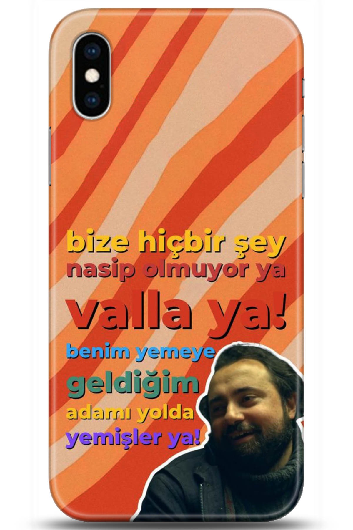 Apple iPhone X Uyumlu Kılıf HD Baskılı Kılıf - Followed Institution 5161