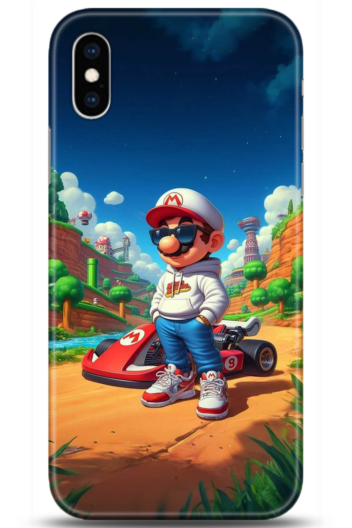 Apple iPhone X Uyumlu Kılıf HD Baskılı Kılıf - Followed Institution 5207