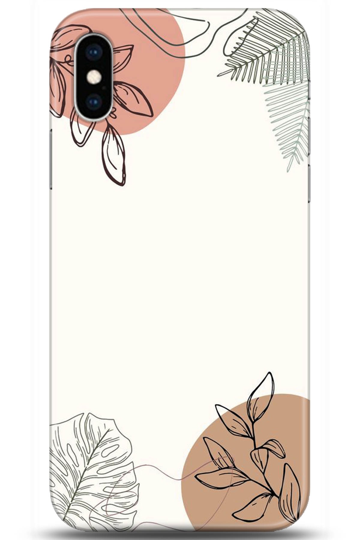 Apple iPhone X Uyumlu Kılıf HD Baskılı Kılıf - Followed Institution 5238