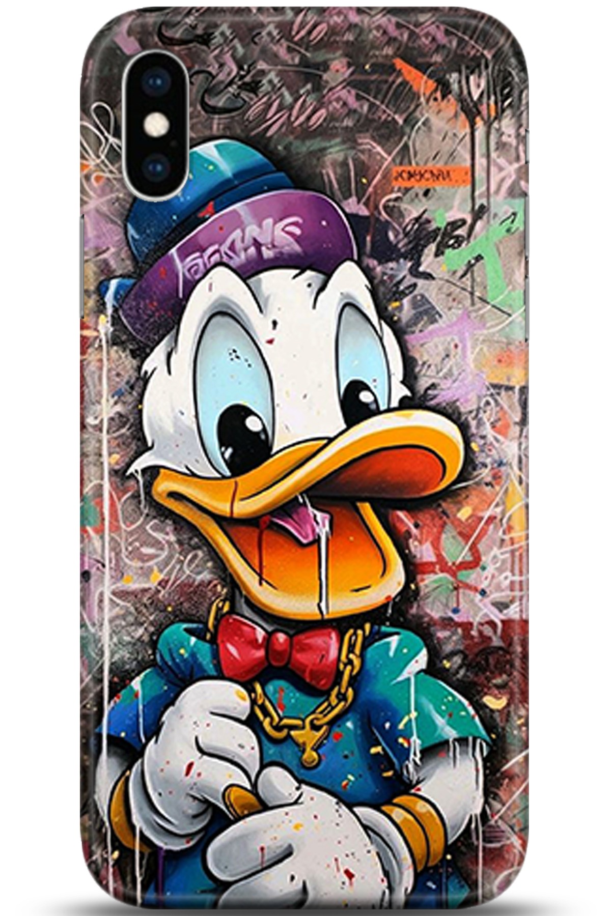 Apple iPhone X Uyumlu Kılıf HD Baskılı Kılıf - Followed Institution 5338