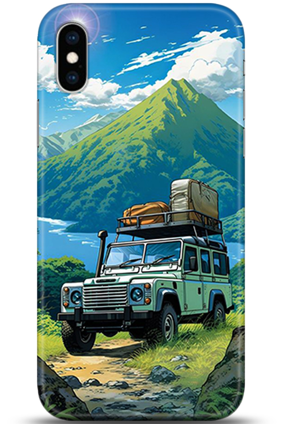 Apple iPhone X Uyumlu Kılıf HD Baskılı Kılıf - Followed Institution 5362