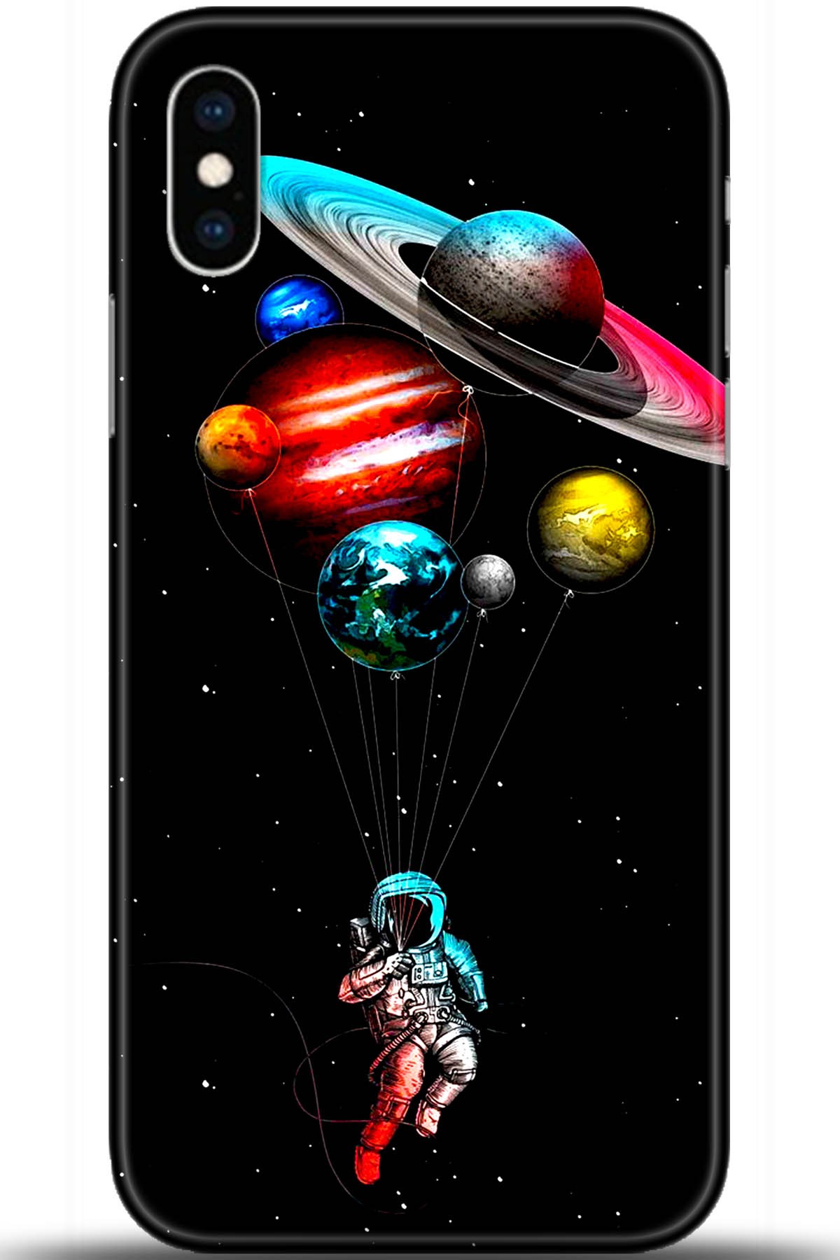 Apple iPhone X Uyumlu Kılıf HD Baskılı Kılıf - Followed Institution 5403