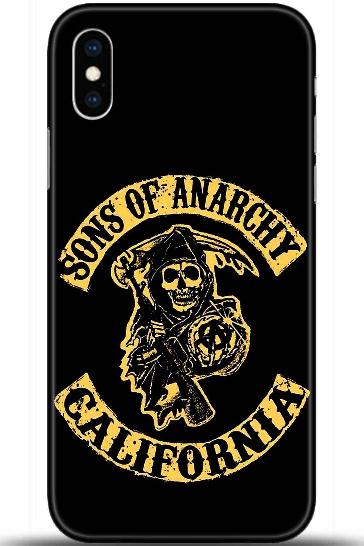 Apple iPhone X Uyumlu Kılıf HD Baskılı Kılıf - Followed Institution 5441