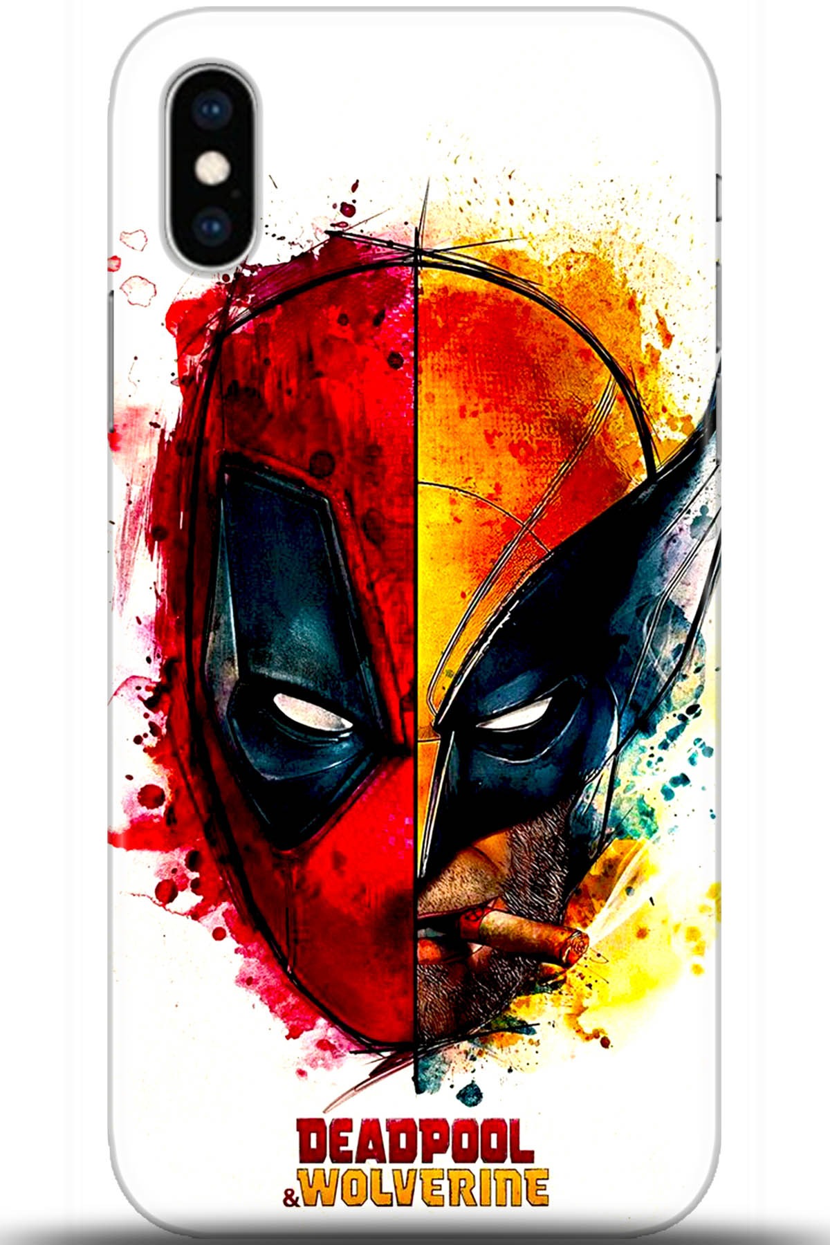 Apple iPhone X Uyumlu Kılıf HD Baskılı Kılıf - Followed Institution 5443