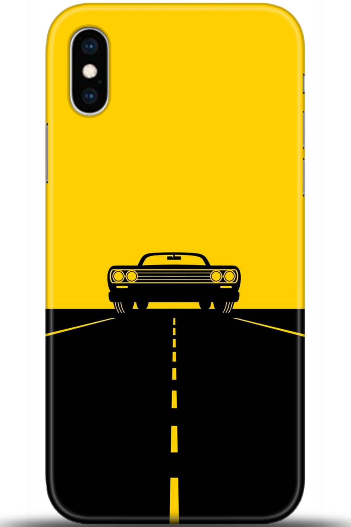 Apple iPhone X Uyumlu Kılıf HD Baskılı Kılıf - Followed Institution 5469